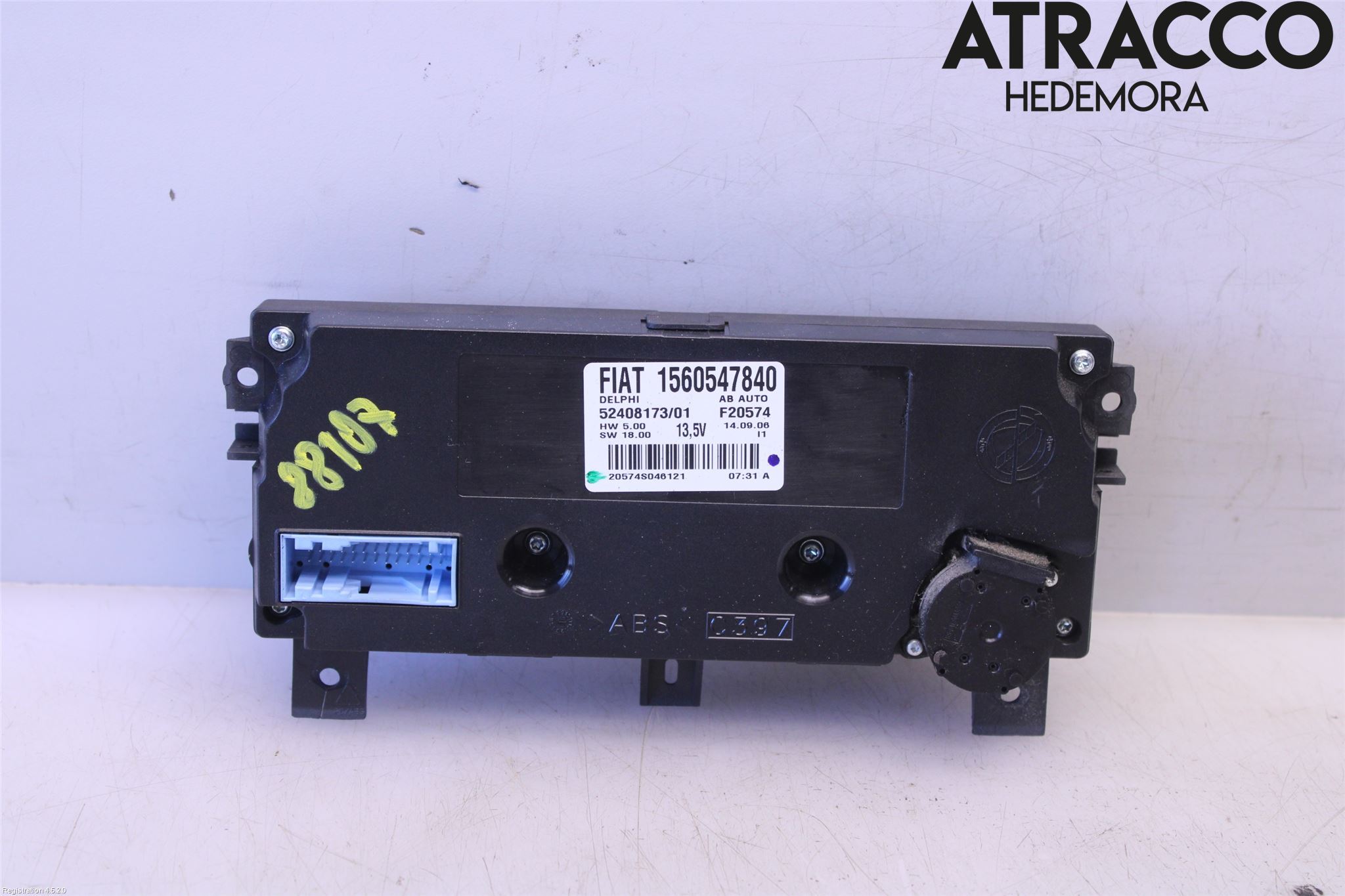 Alfa 159 Varme Ac Betjening-Display