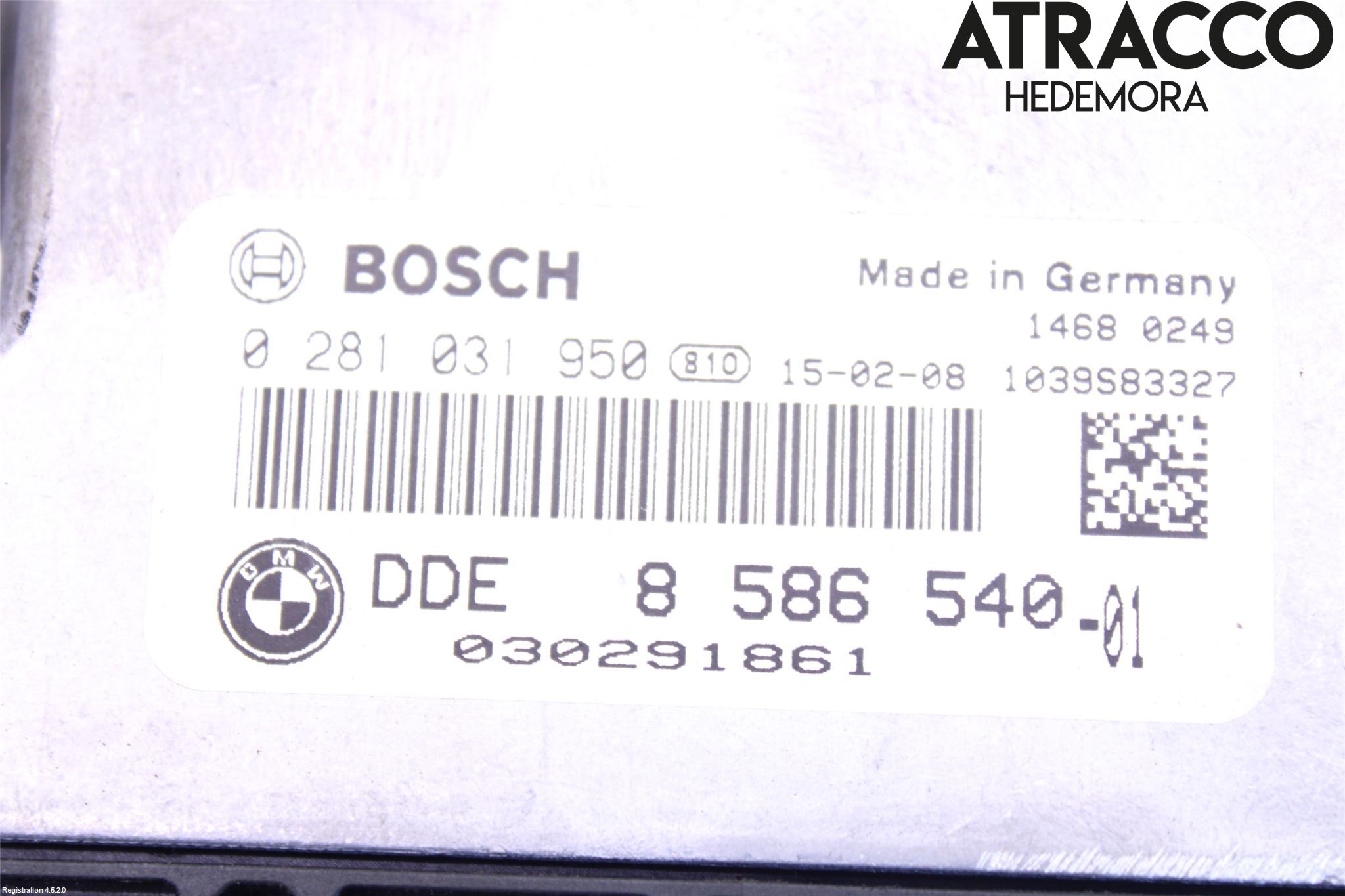 BMW X5 F15 13-18 Styreenhet Dieselpumpe