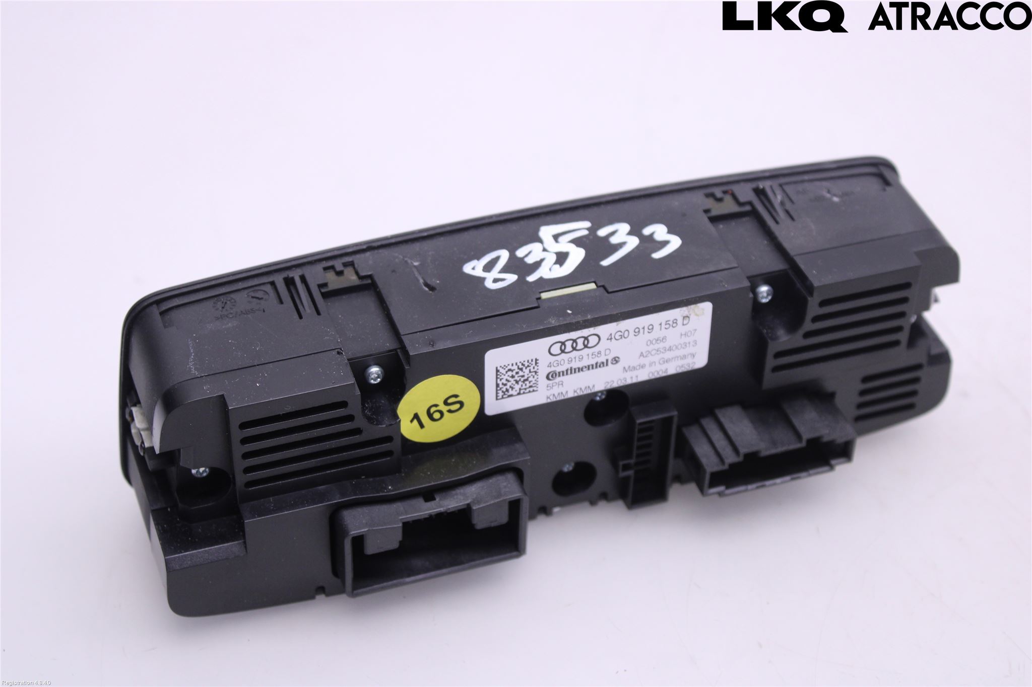 Audi A6/S6 4G 11-18 Varme Ac Betjening-Display