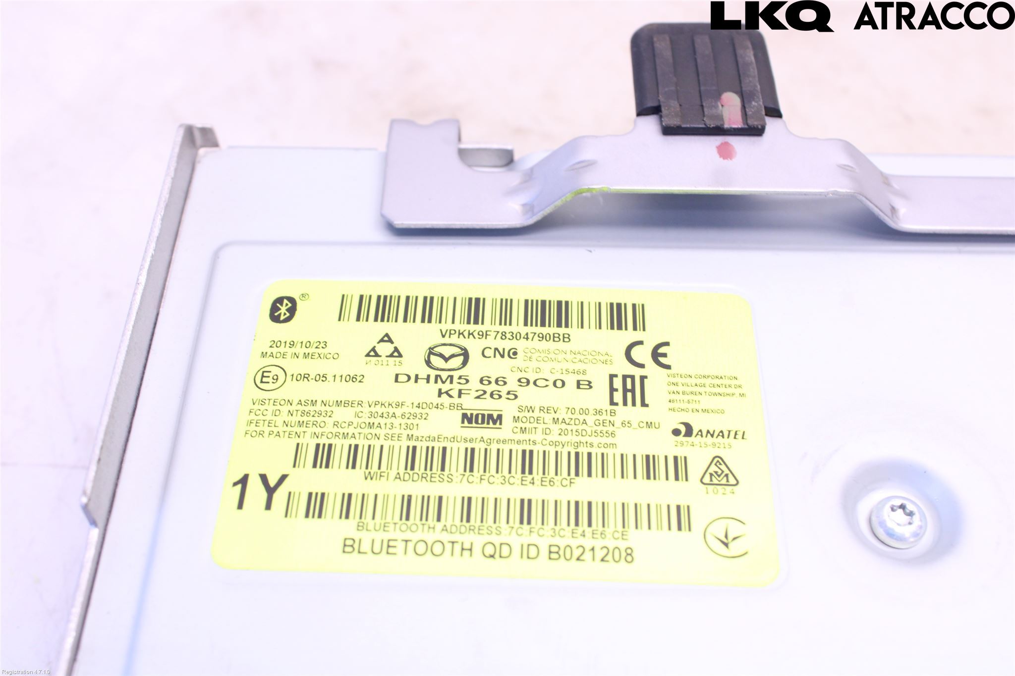 Mazda 2 (DJ) 15-22 Styreenhet Øvrig
