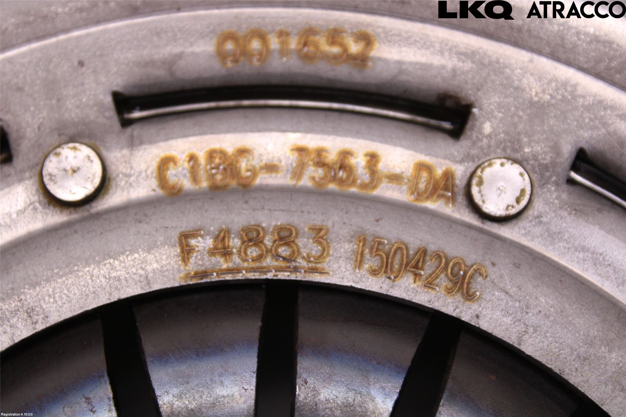 Ford FIESTA 13-17 Clutch Trykkplate