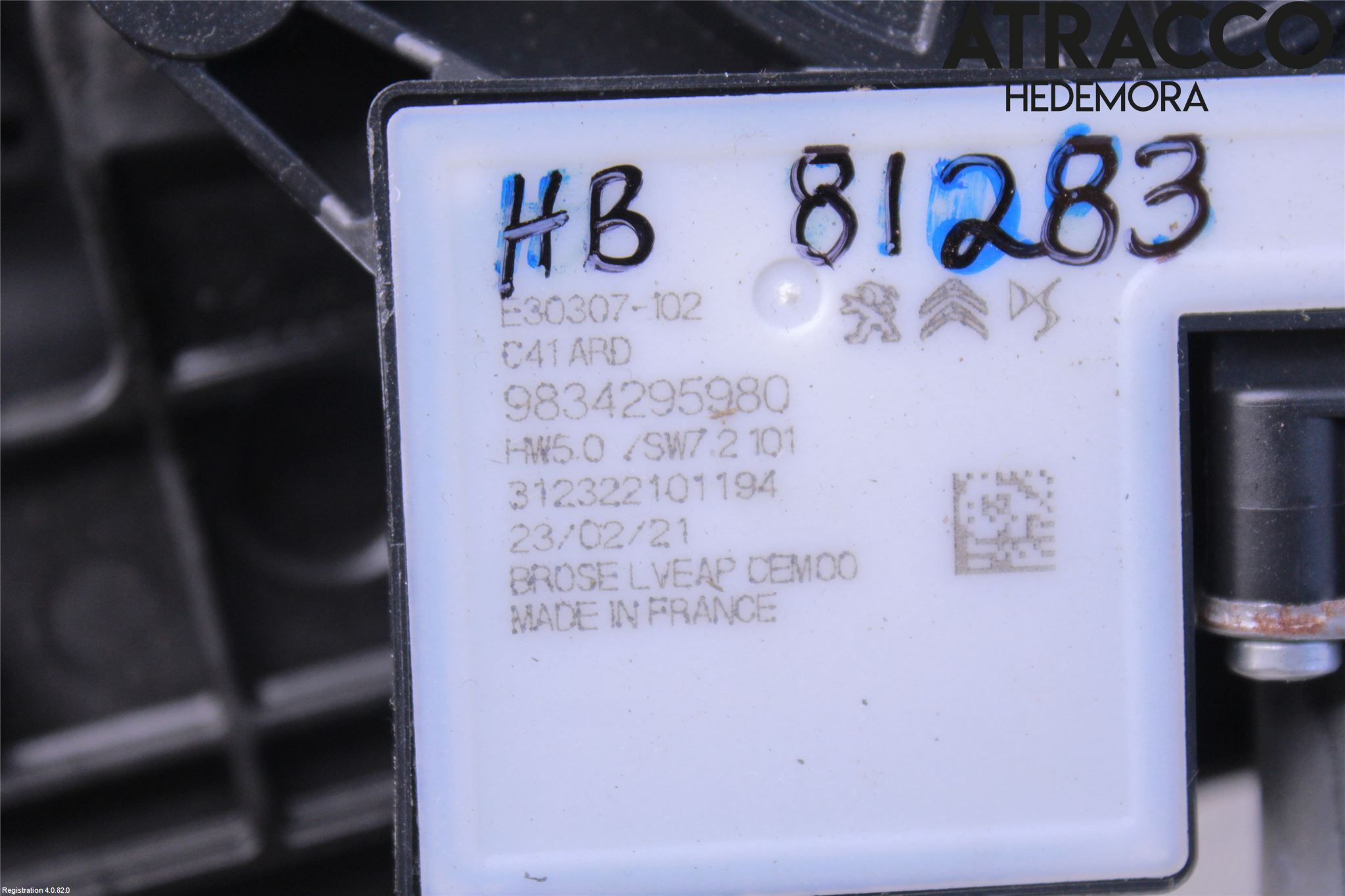 Citroen C4/E-C4 C4X/E-C4X III 21- Vindusheis El Komp