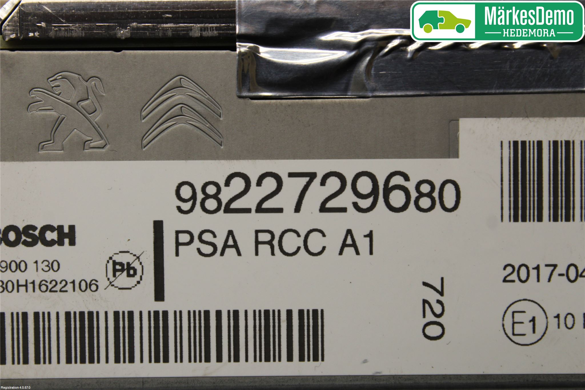 Peugeot PEUGOT 208 16-19 Stereo Radio Med Cd