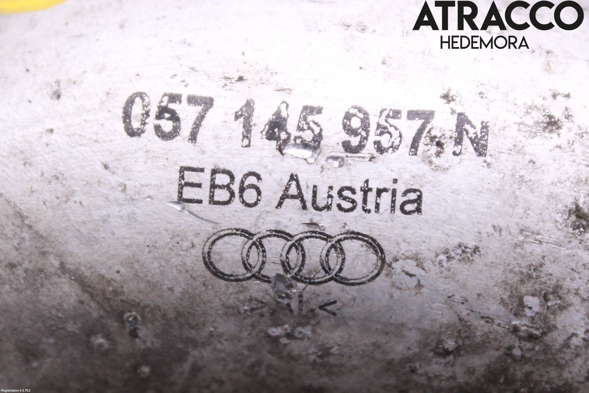 Volkswagen VW TOUAREG 7P 11-18 Intercooler Rør-Slange