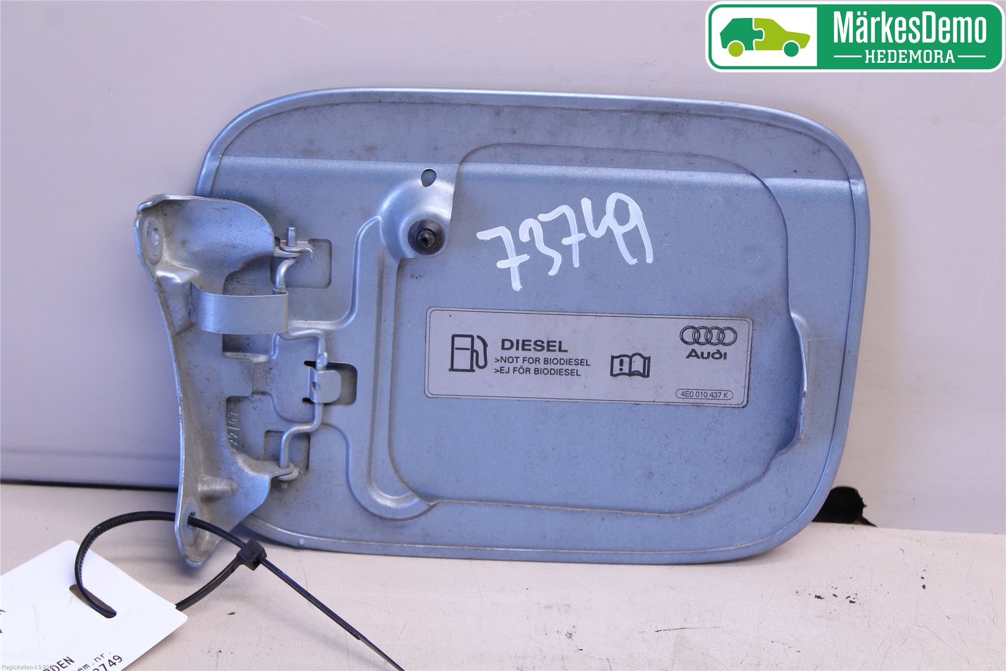 Audi A4/S4 05-07 Drivstoff Tankluke