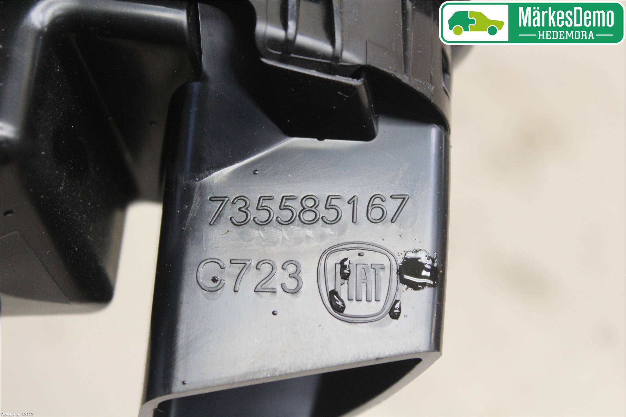 Fiat PANDA 12- Dashbord Kanal - Dyse
