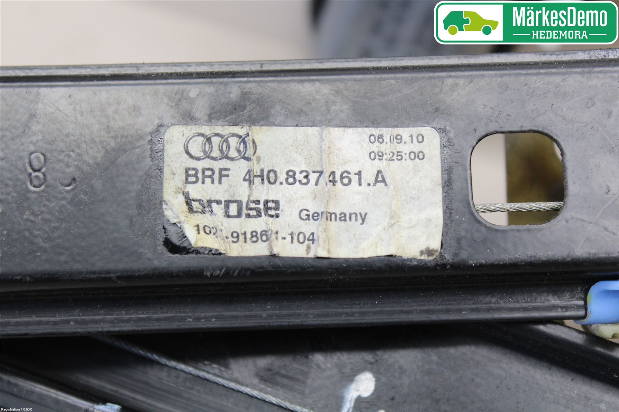 Audi A8/S8 4H 10-17 Vindusheis El Komp