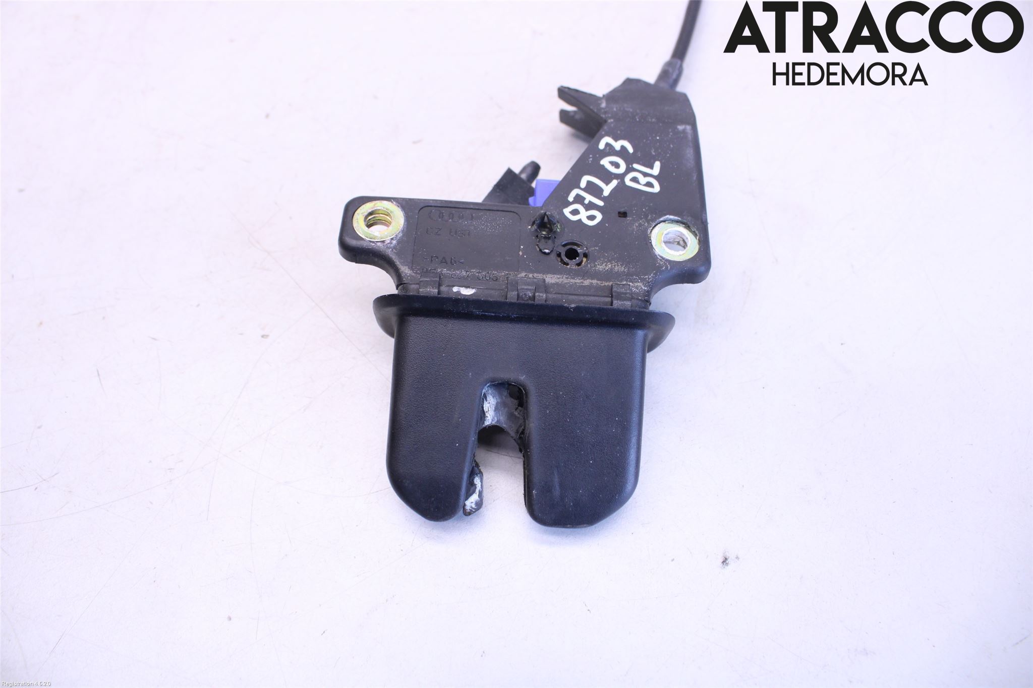 Audi A4/S4 05-07 Bakluke-Lokk Låsekasse