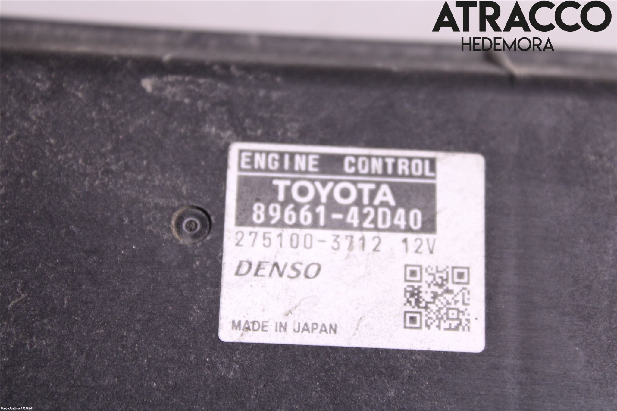 Toyota RAV 4 06-12 Styreenhet Innsprøytning