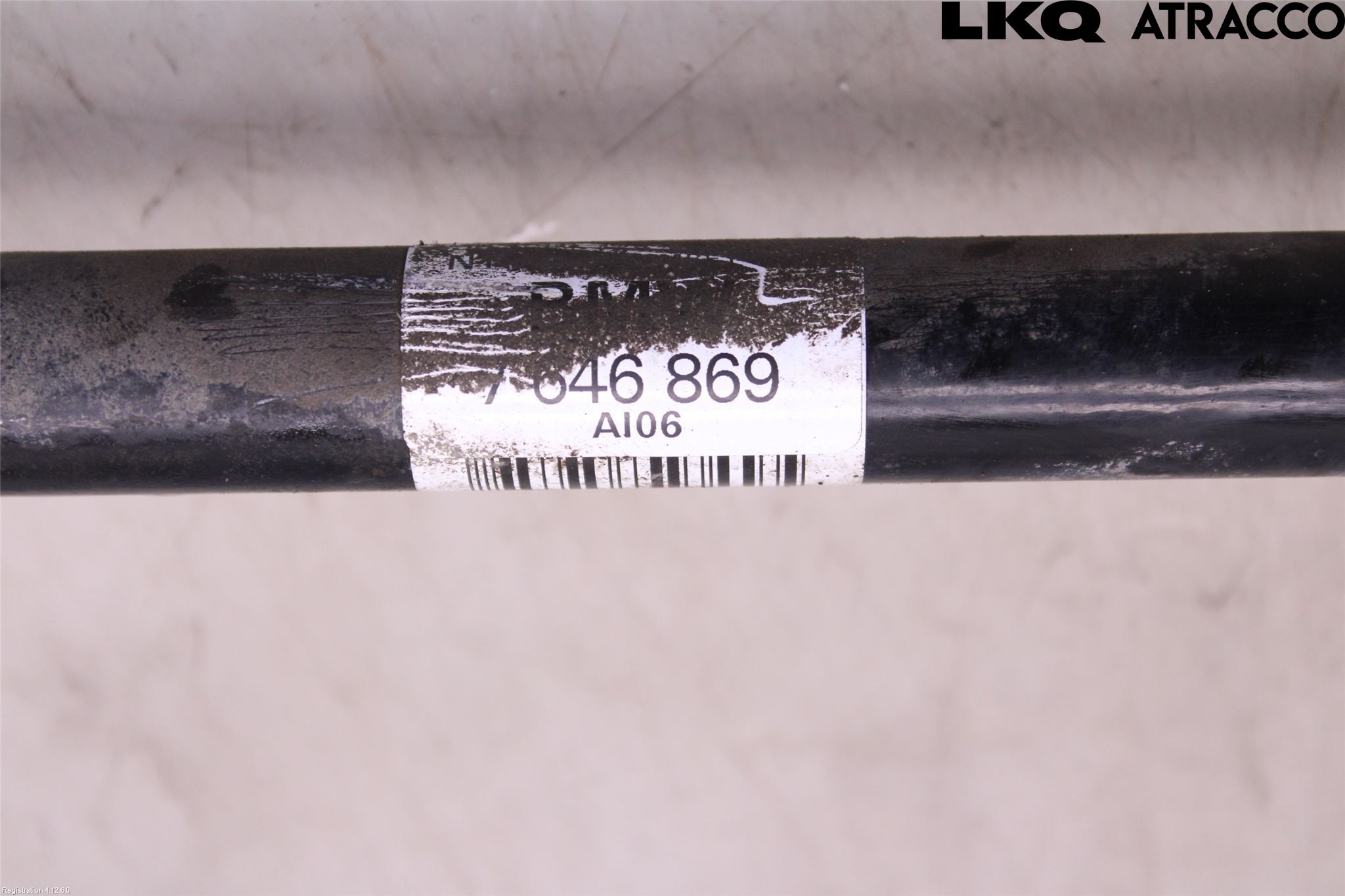 BMW 2 F45 Active Tourer 14-21 Drivaksel Bak Kompl Venstre