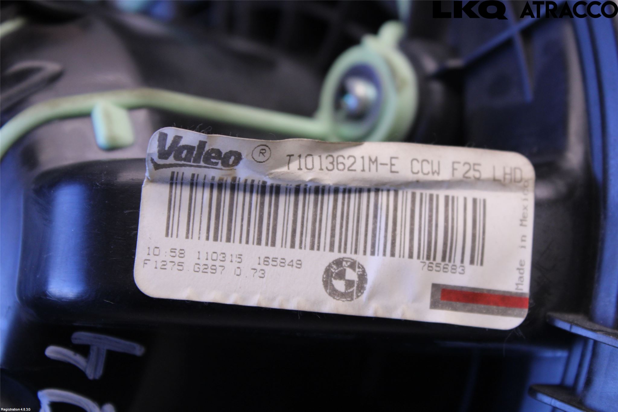BMW X3 F25 10-17 Varme Ac Varmeapparatvifte