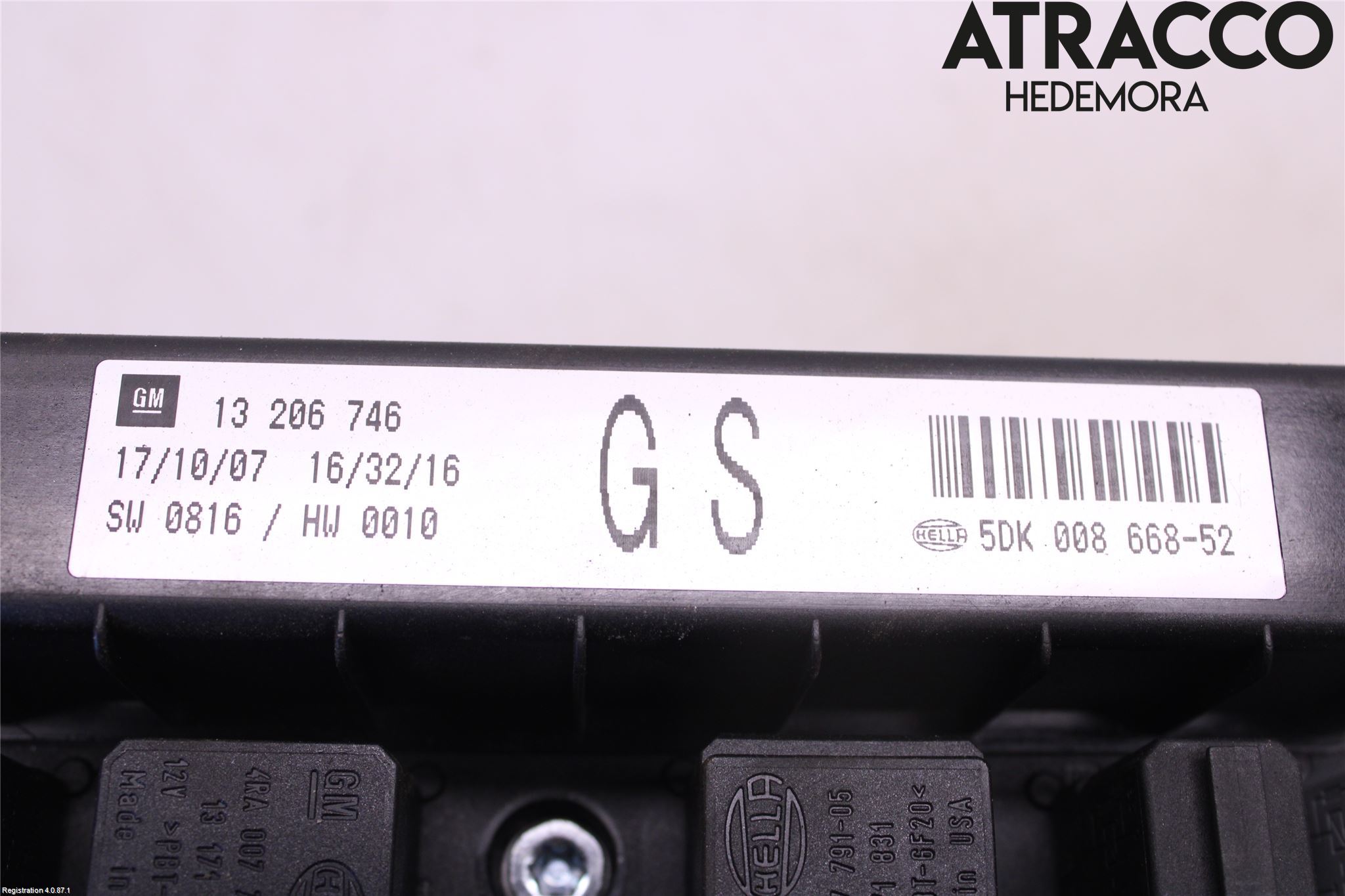 Opel ASTRA H 04-12 Sikringsboks - Elsentral