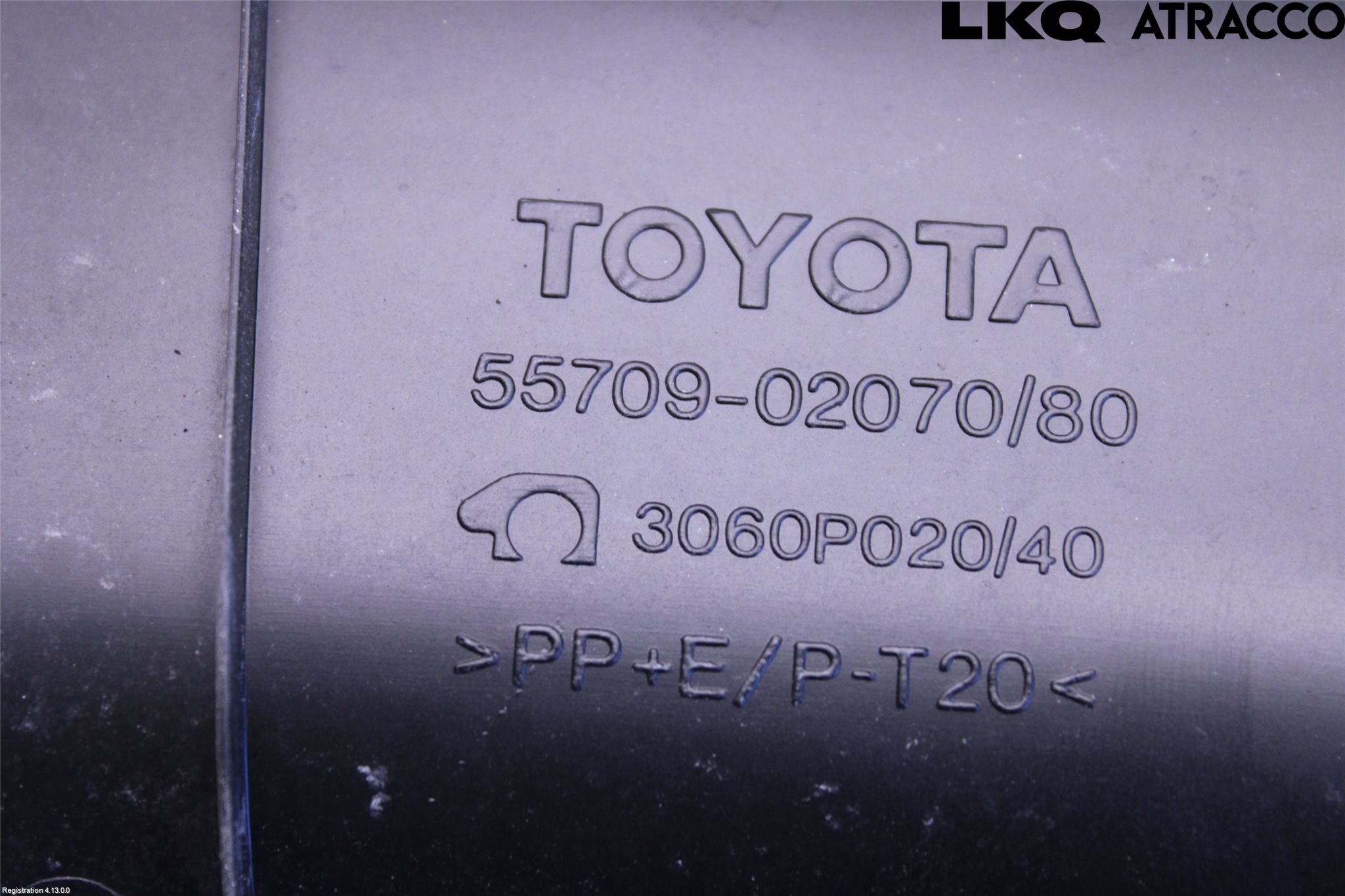 Toyota COROLLA 02-07 Visker Deksel-Grill-Under Frr