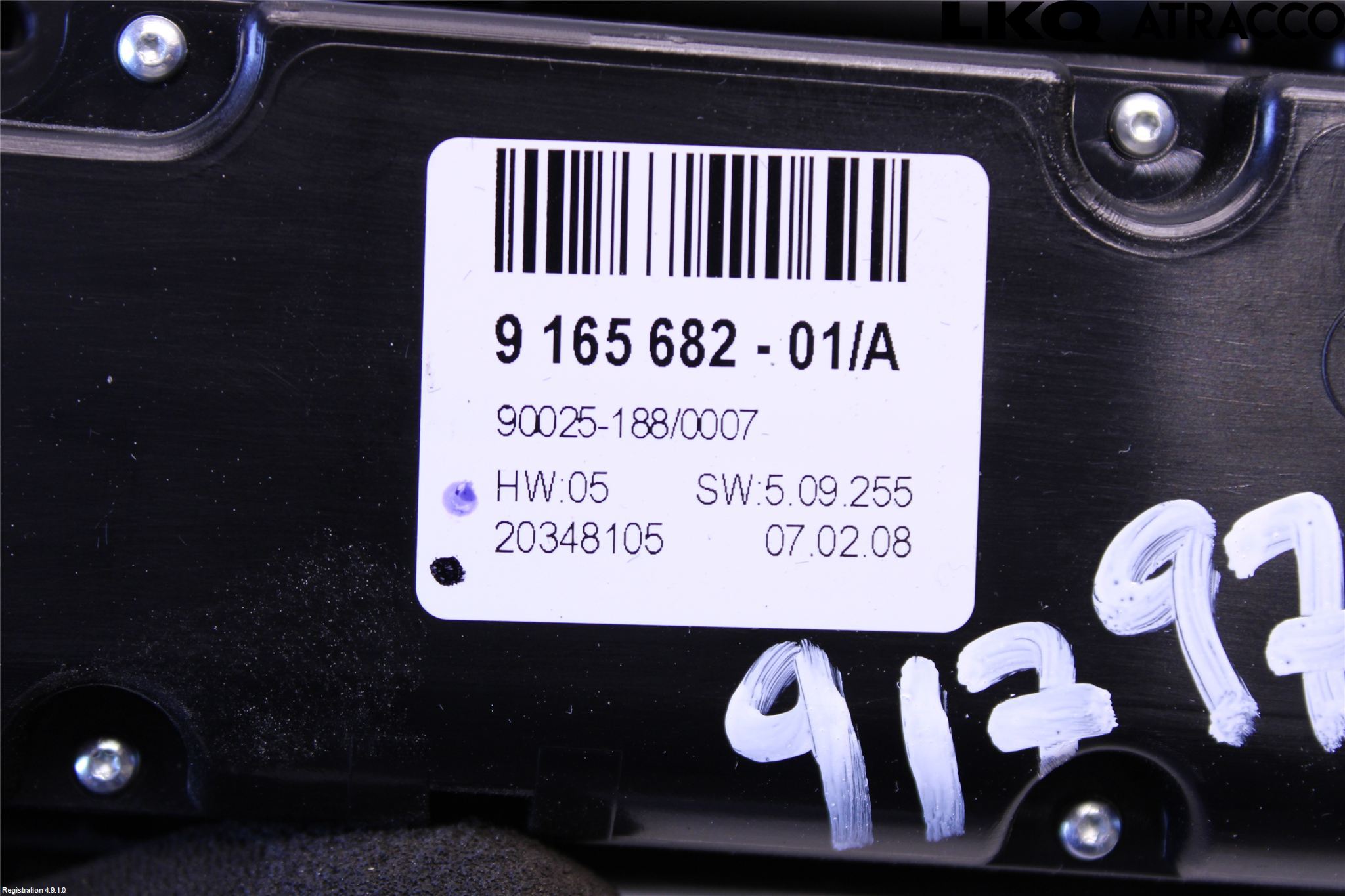 BMW X5 E70 07-13 Varme Ac Betjening-Display