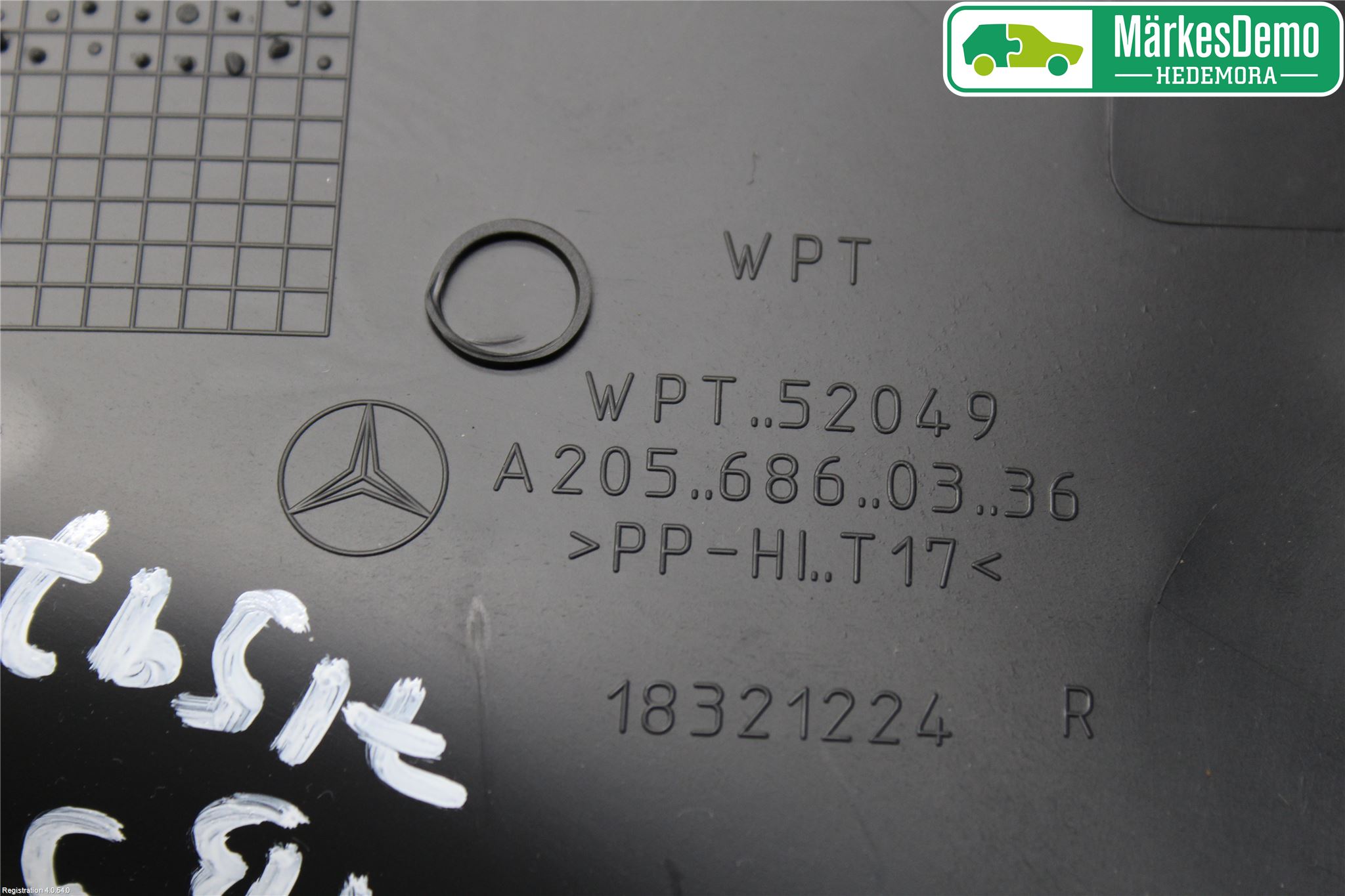 Mercedes-Benz MB C-KLASS (W205) 14-21 Innr Terskel Innstigning