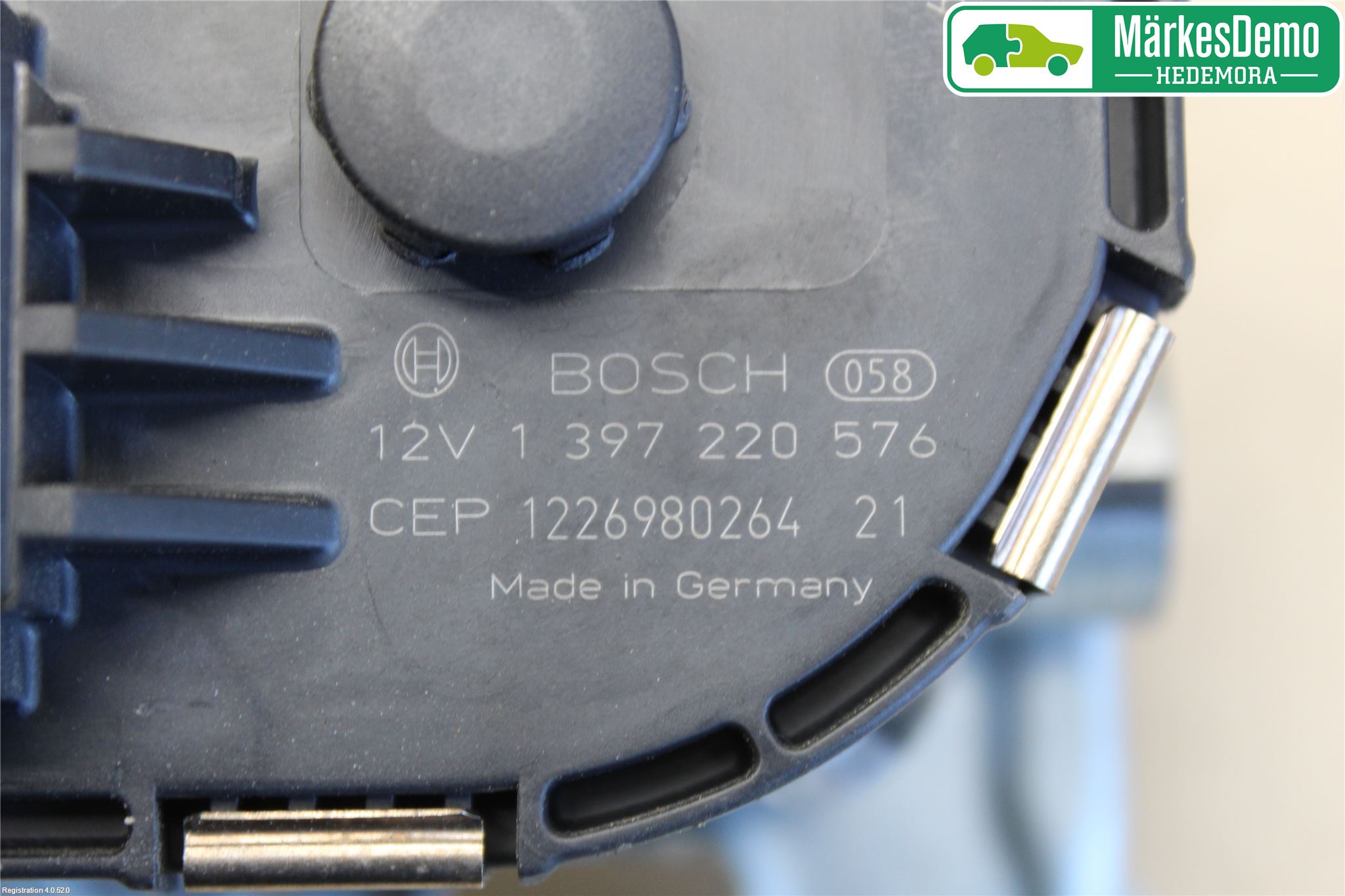 Peugeot 3008 09-16 Viskermotor Frontrute