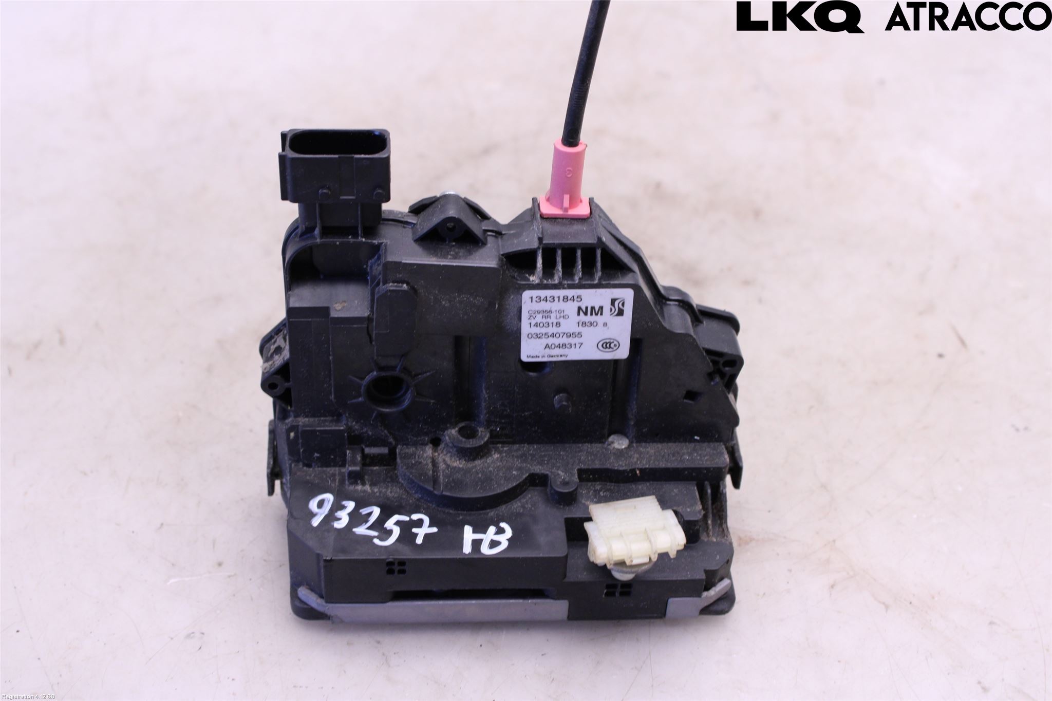 Opel CORSA E 15-19 Dørlås - Låsekasse