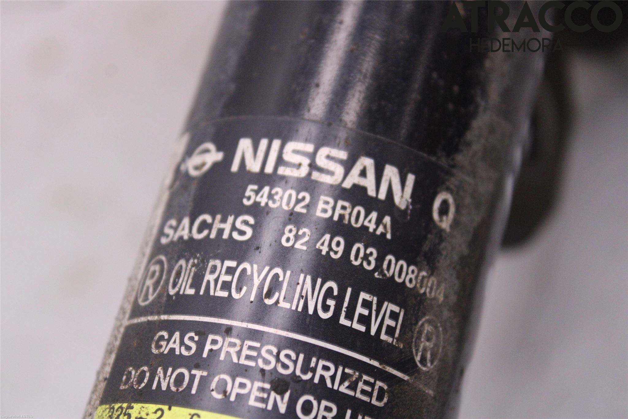 Nissan QASHQAI 10-14 Fjærbein Foran Høyre