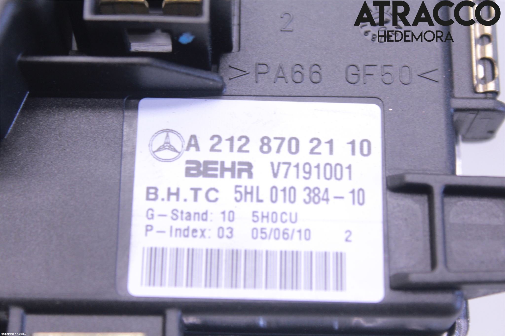 Mercedes-Benz MB C-KLASS (W204) 07-15 Varmeapparat Viftemotstand