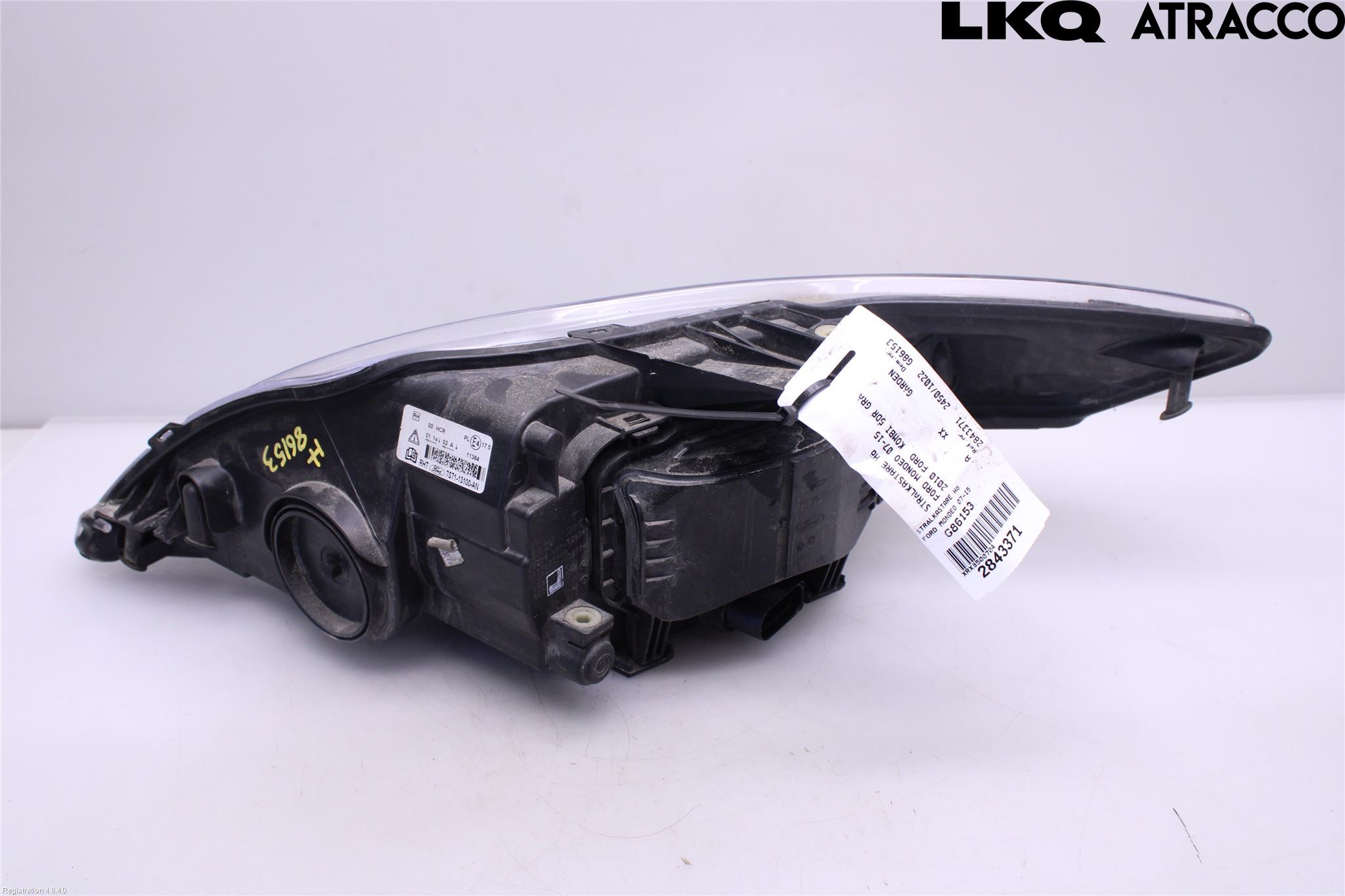 Ford MONDEO 07-15 Frontlykt Høyre