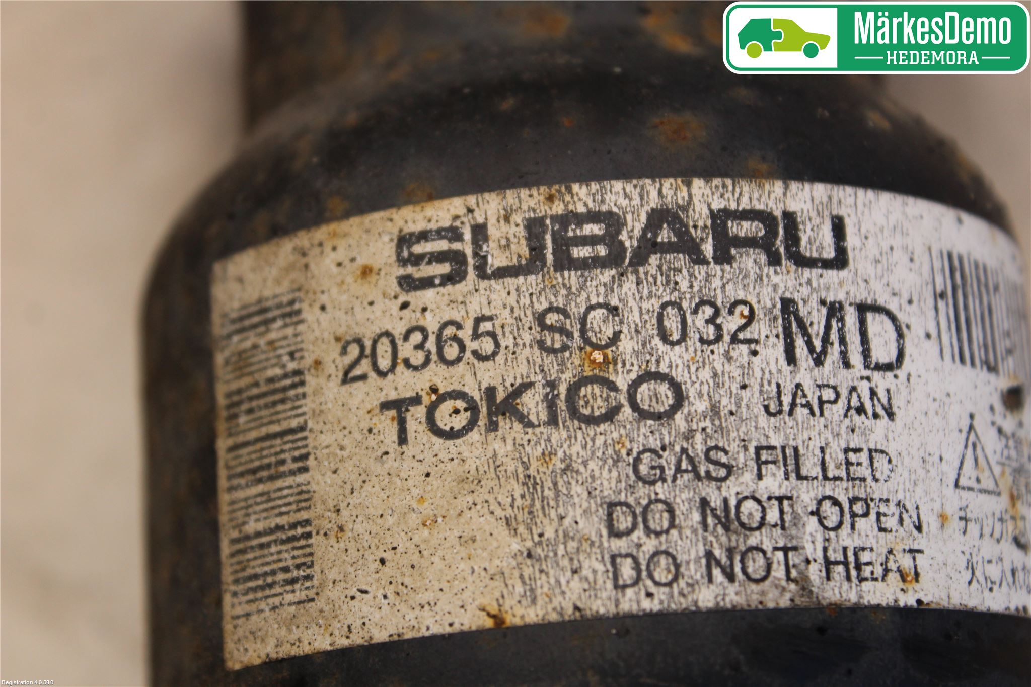 Subaru FORESTER SH  08-13 Fjærbein Bak Høyre