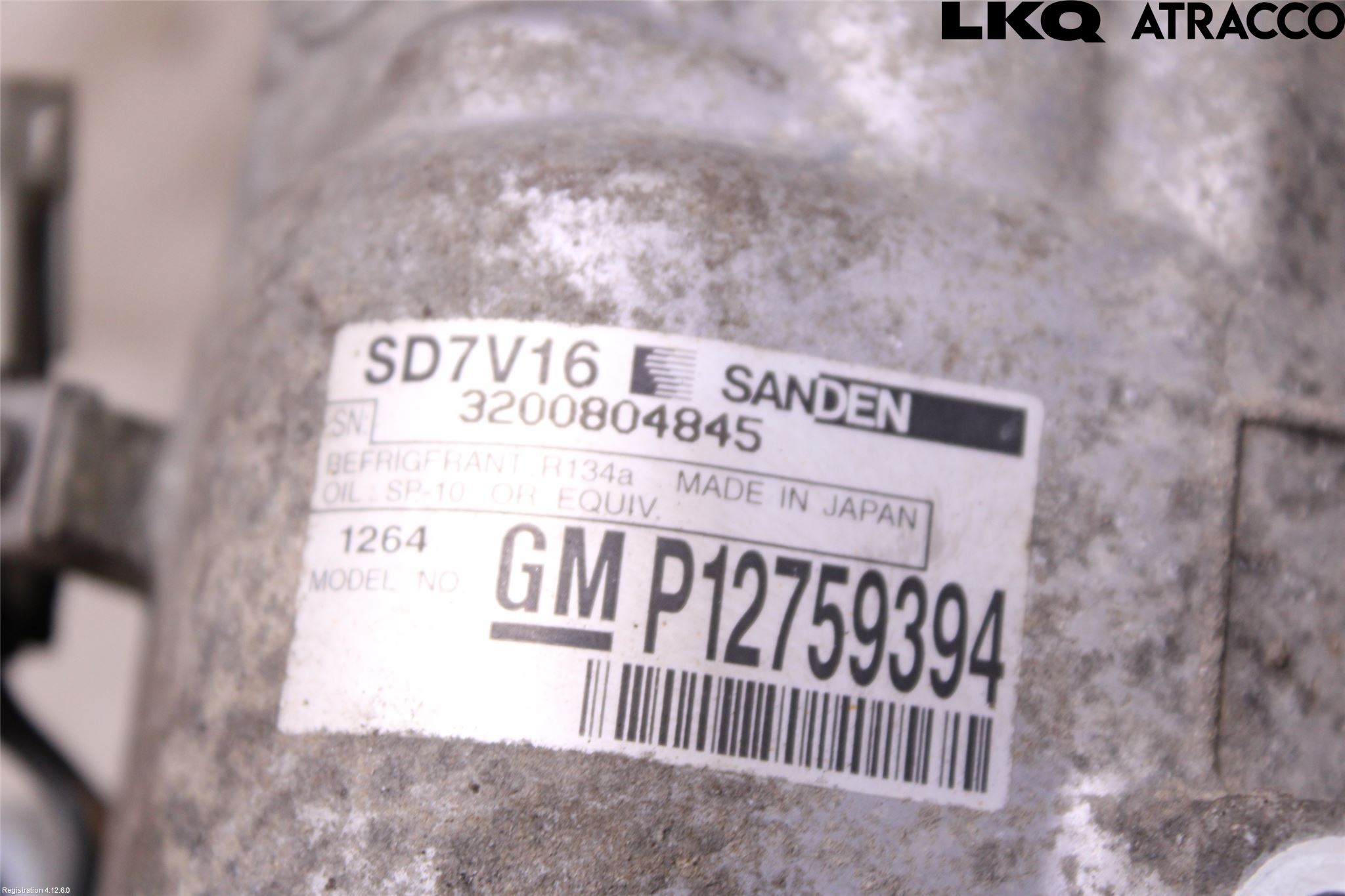 Saab 9-3 VER2/VER3 08-15 Varme Ac Kompressor