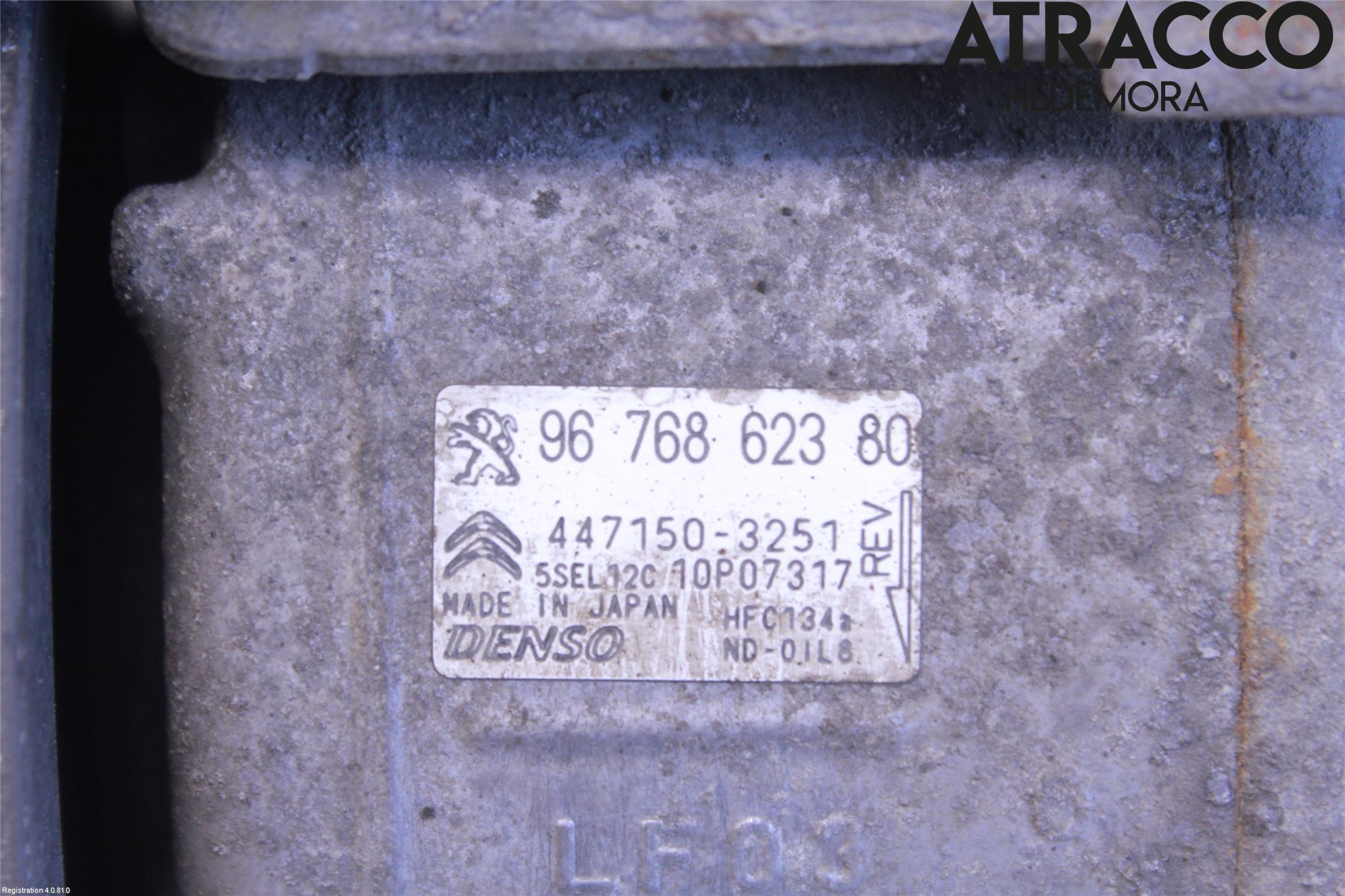 Citroen C4 II 11-18 Varme Ac Kompressor