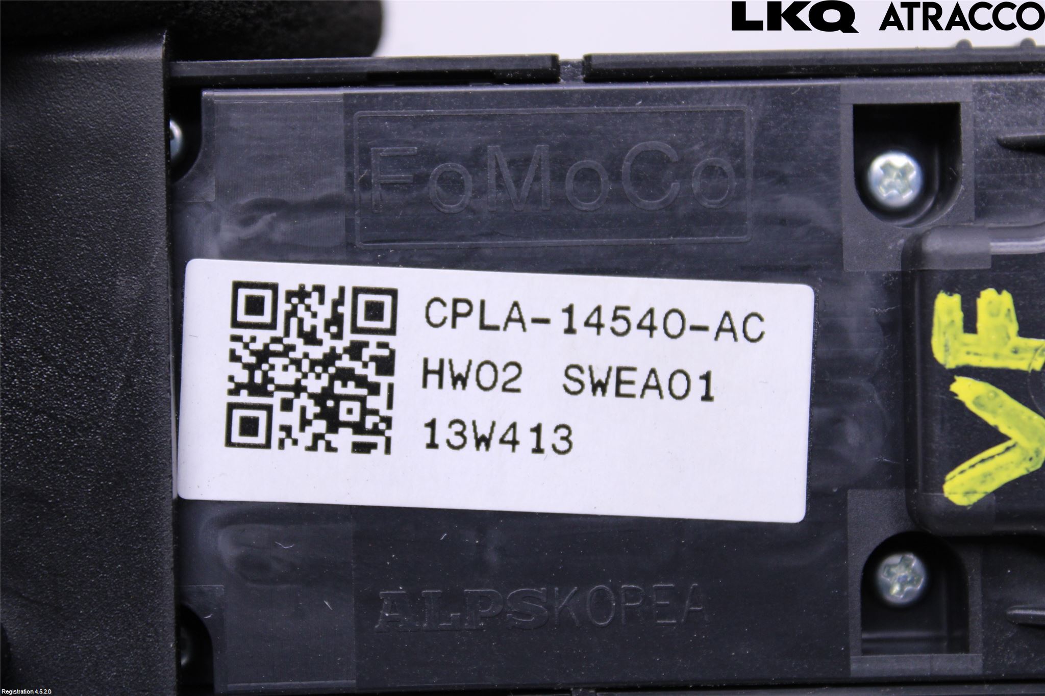 Landrover RANGE ROVER SPORT (L494) 14-22 Bryter Vindusheis