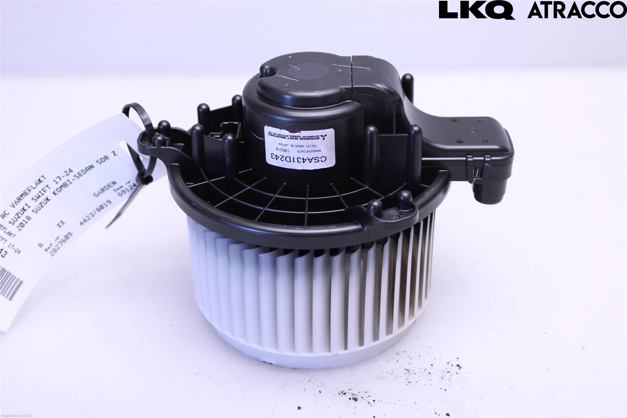 Suzuki SWIFT 17-24 Varme Ac Varmeapparatvifte