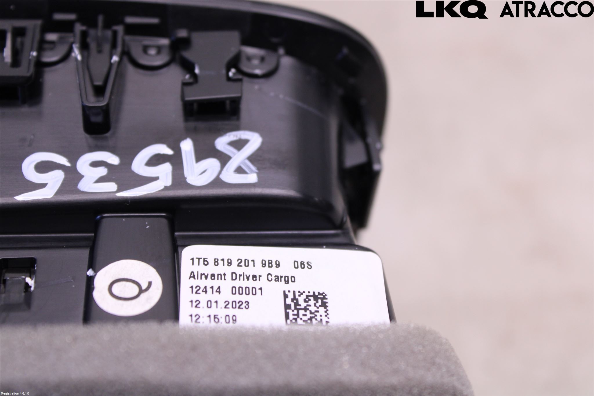 Volkswagen VW ID BUZZ/CARGO 22- Dashbord Kanal - Dyse