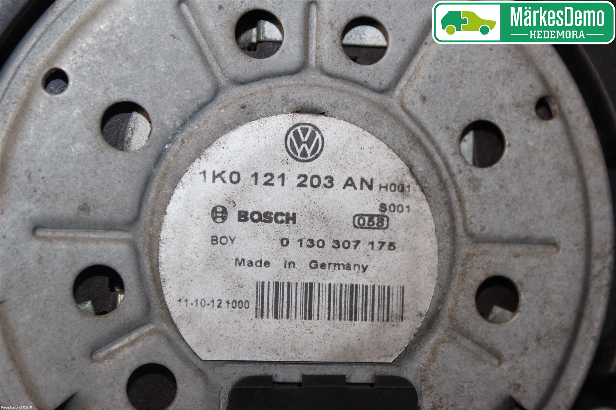 Volkswagen VW CADDY 11-15 Kjølevifte Elektrisk