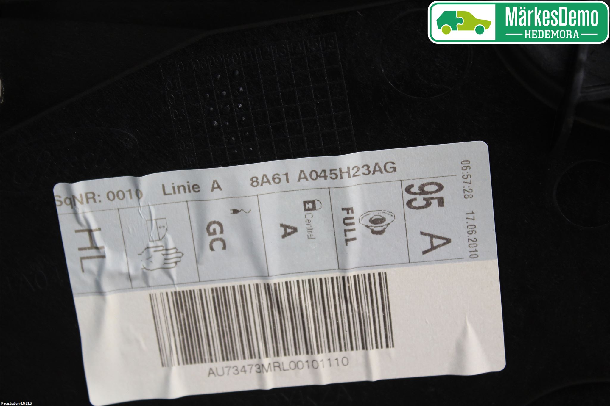 Ford FIESTA 09-12 Vindusheis