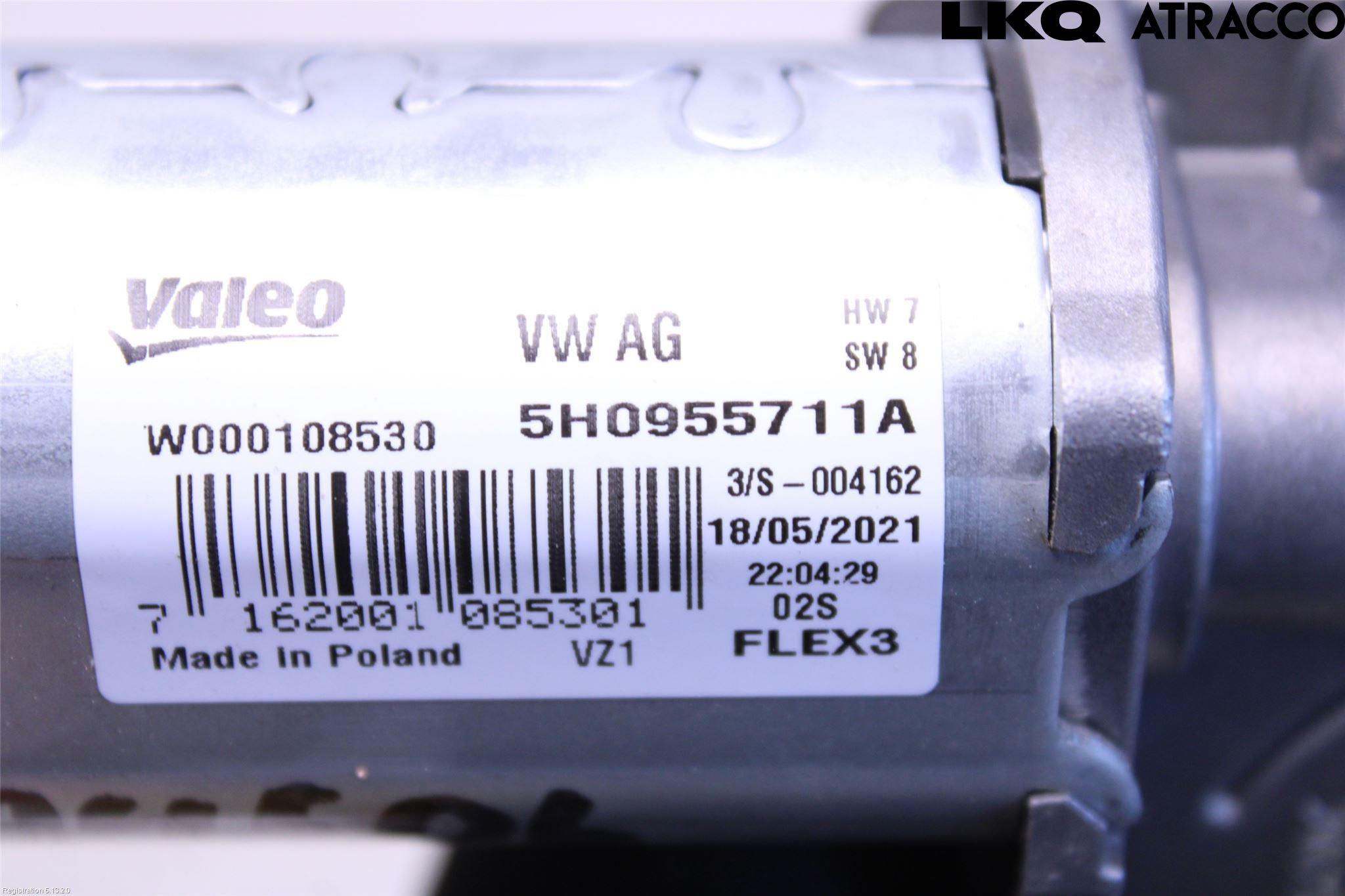 Volkswagen VW ID.4 21- Viskermotor Bakluke