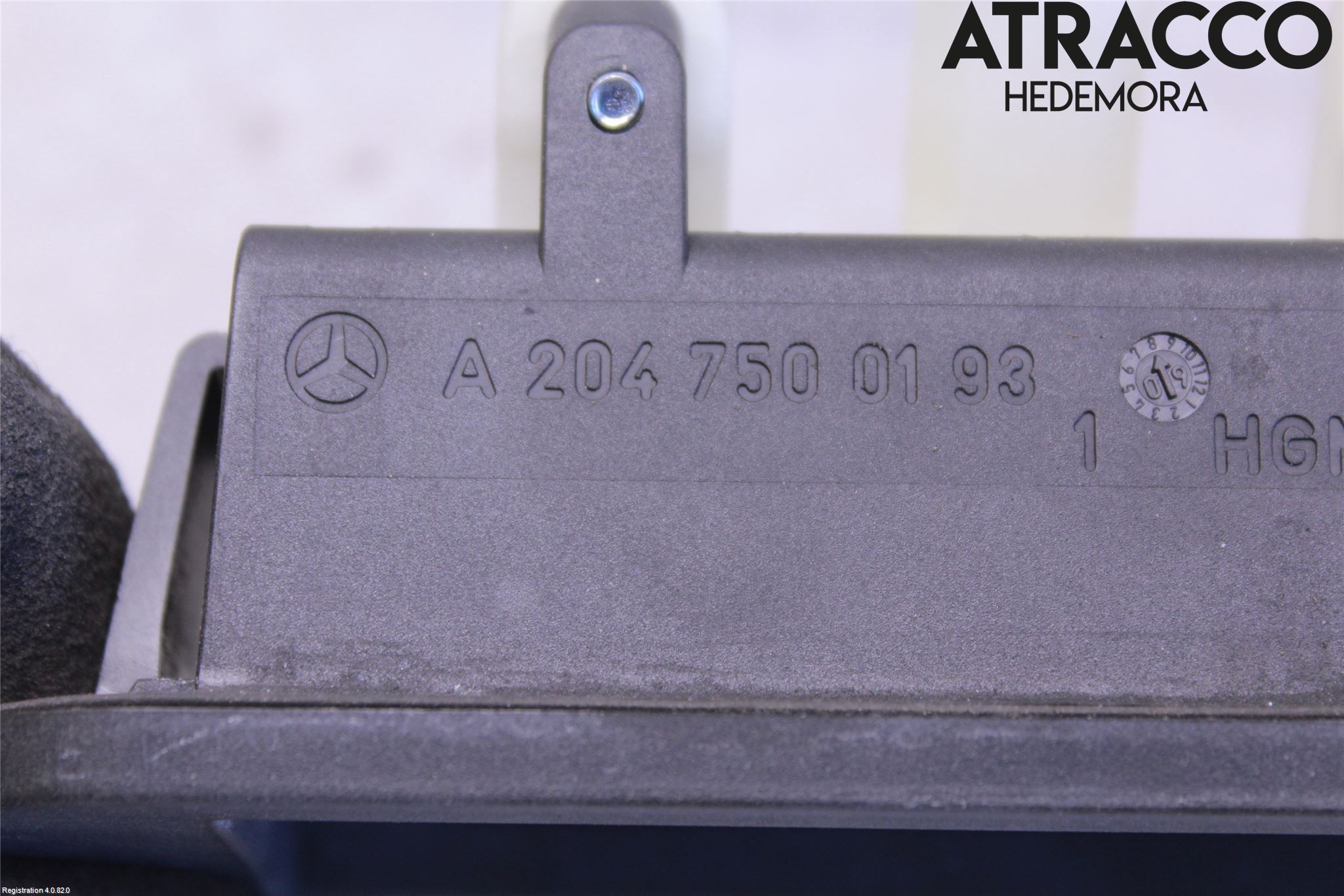 Mercedes-Benz MB GLK-KLASS (X204) 08-16 Bakluke Handtak Ytre