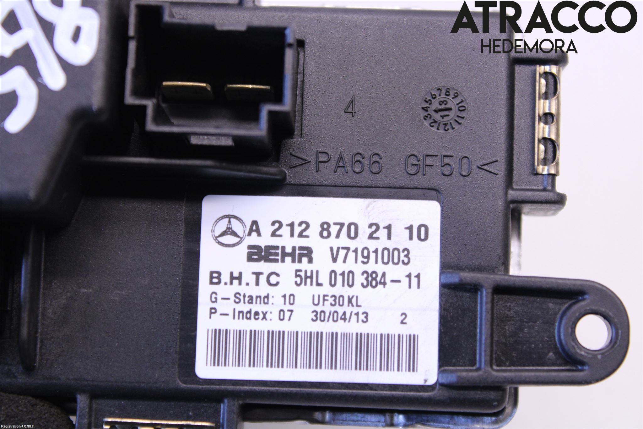 Mercedes-Benz MB C-KLASS (W204) 07-15 Varmeapparat Viftemotstand