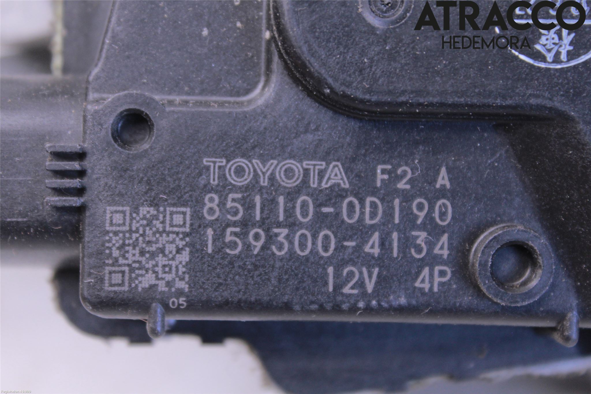 Toyota YARIS XP130 12-14 Viskermotor Frontrute