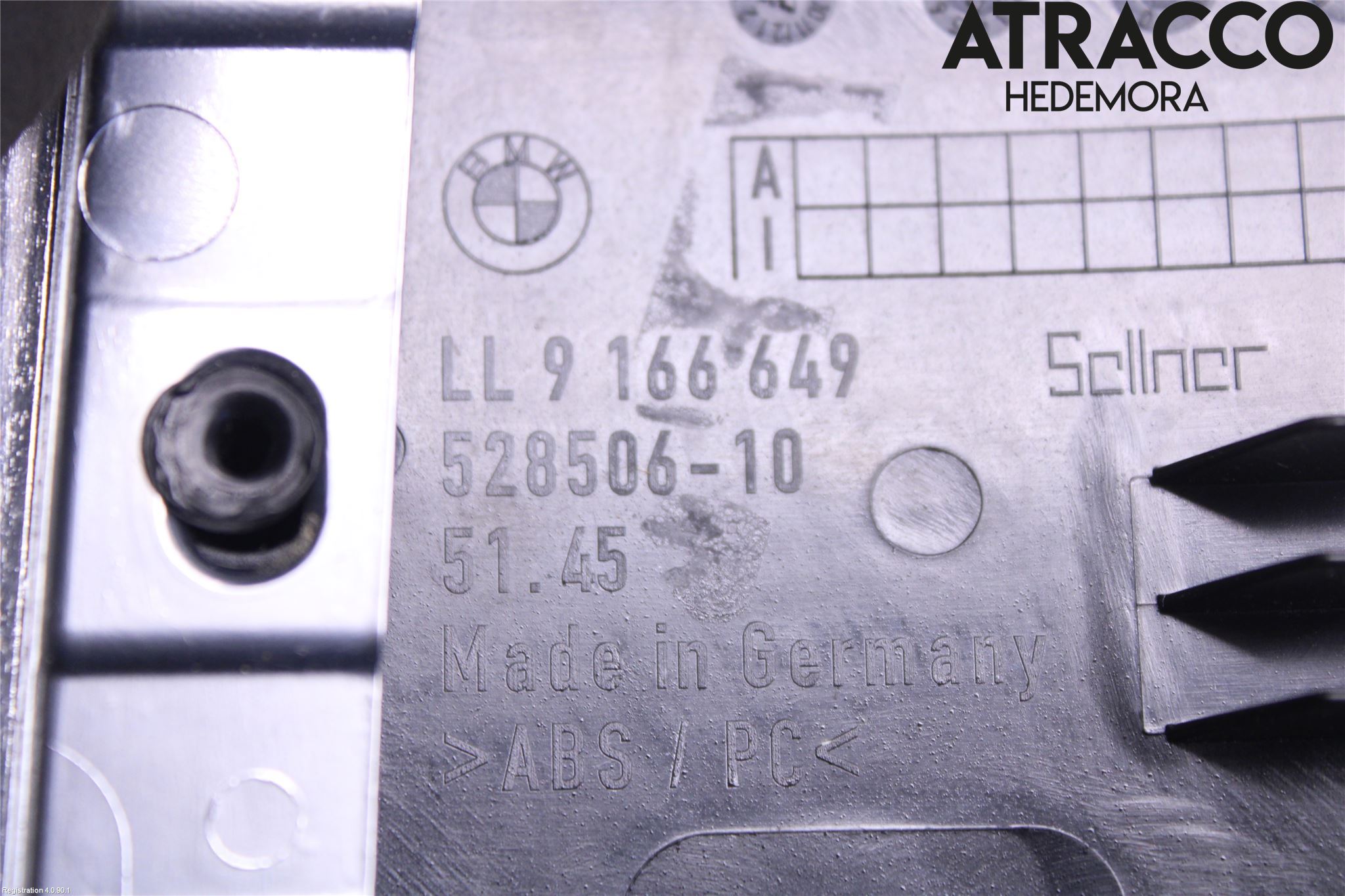 BMW 5 F10/F11/F18 09-17 Innr Dekor Instrbord