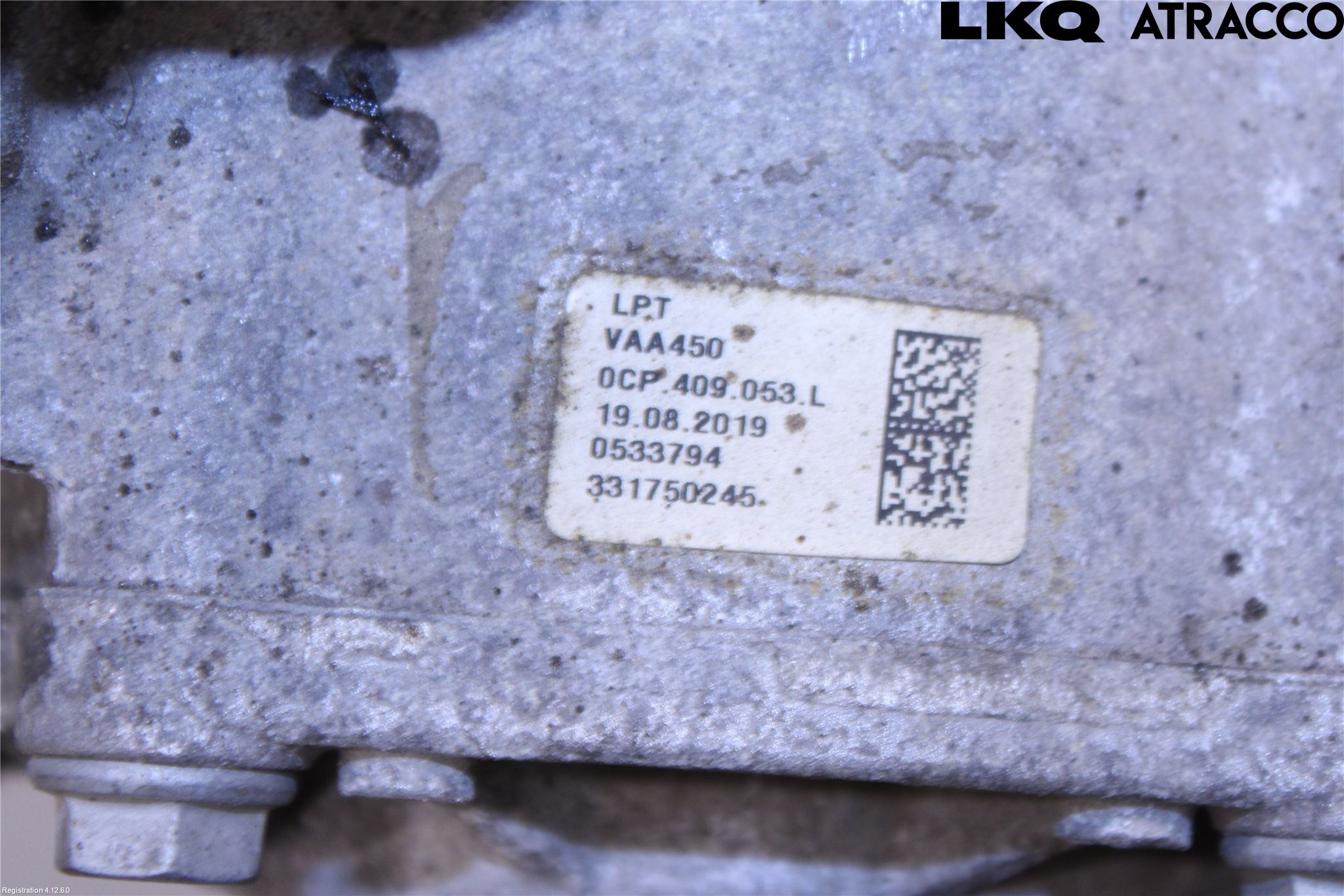 Volkswagen VW TIGUAN ALLSPACE 18- Gearkasse Fordelingskasse