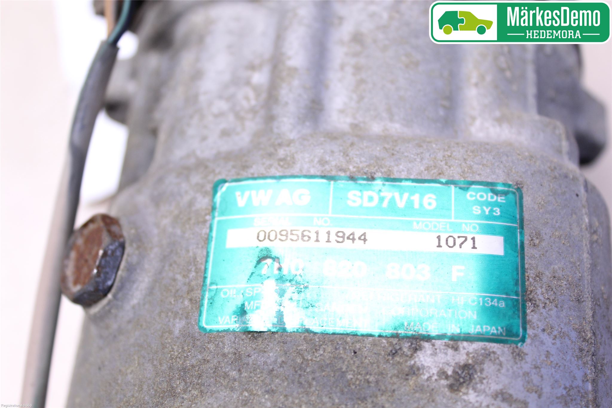 Volkswagen VW CADDY      04-10 Varme Ac Kompressor