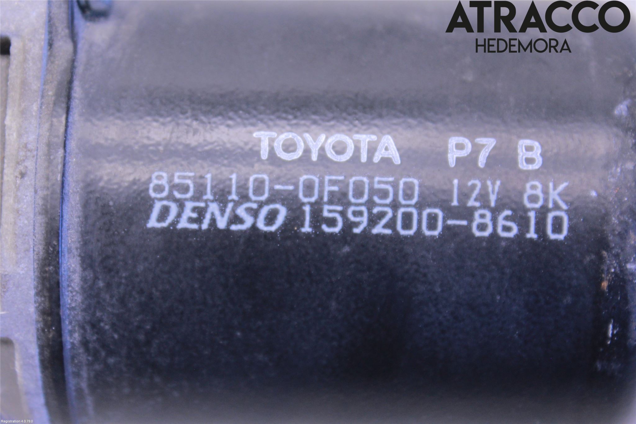 Toyota COROLLA VERSO 08-09 Viskermotor Frontrute