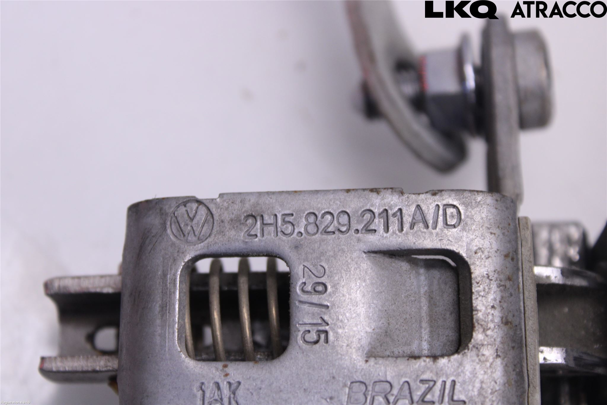 Volkswagen VW AMAROK 2H 10-22 Bakluke-Lokk Låsekasse