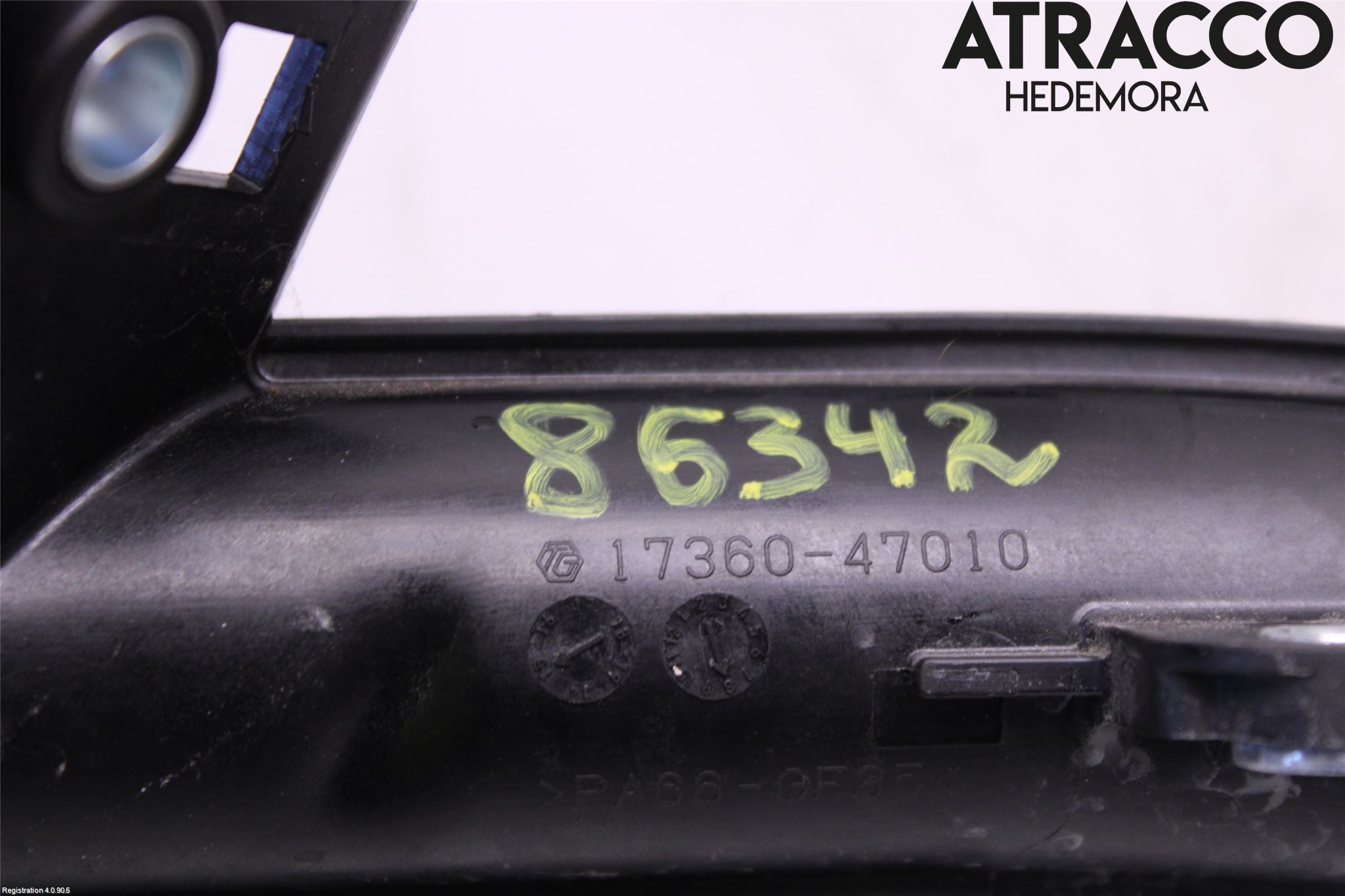 Toyota AURIS 13-19 Intercooler Rør-Slange