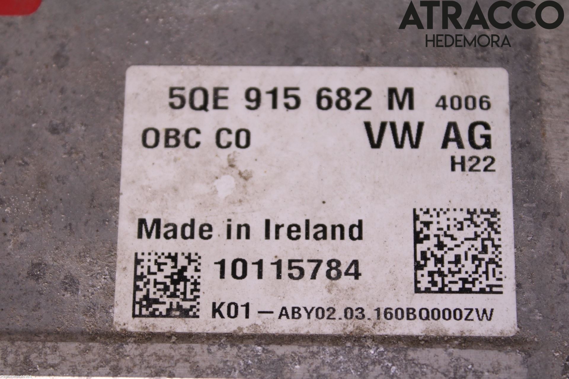 Volkswagen VW PASSAT 15-19 Batterilader Hybrid
