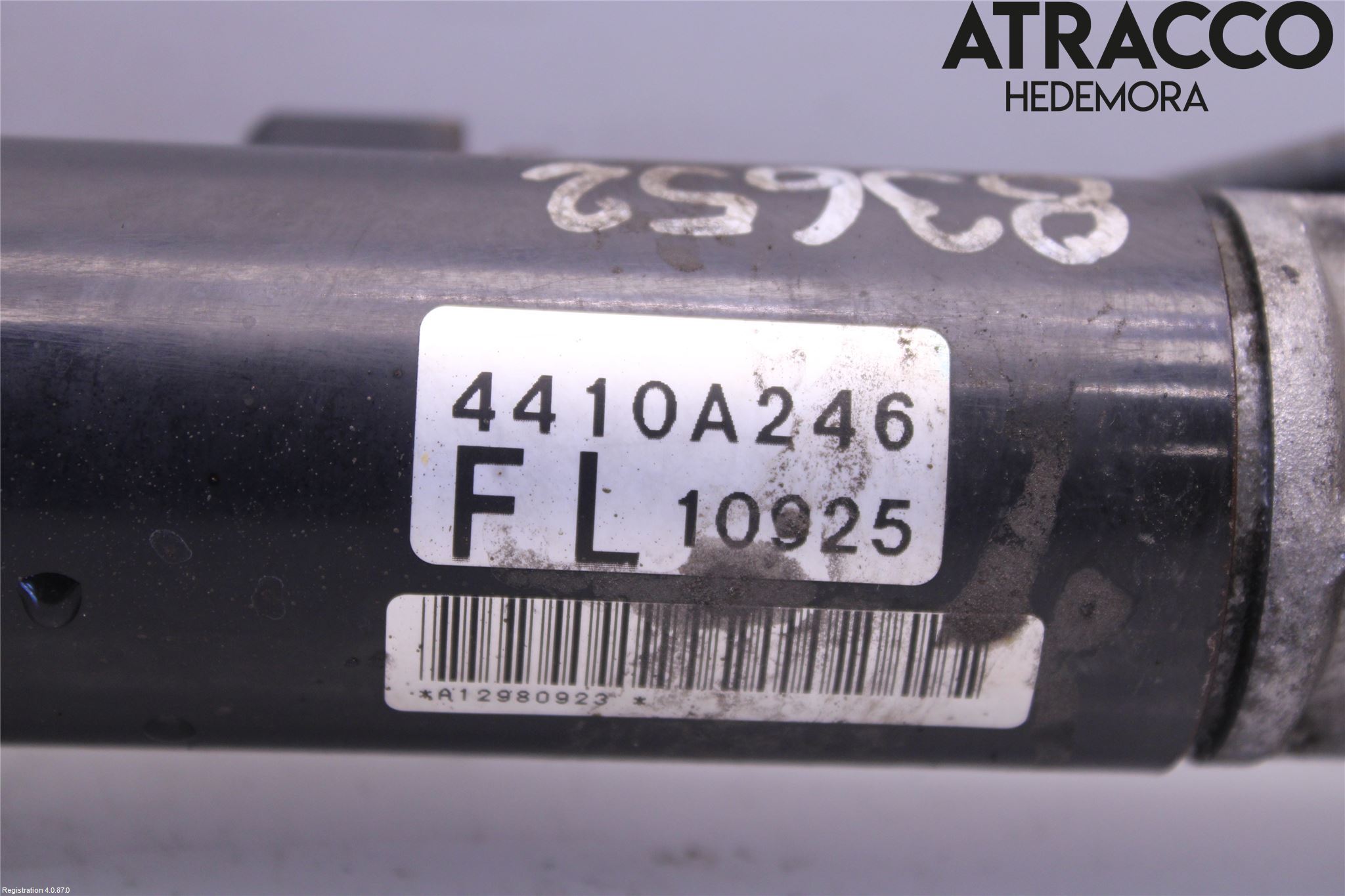 Mitsubishi OUTLANDER 07-12 Servo Snekke - Tannstang