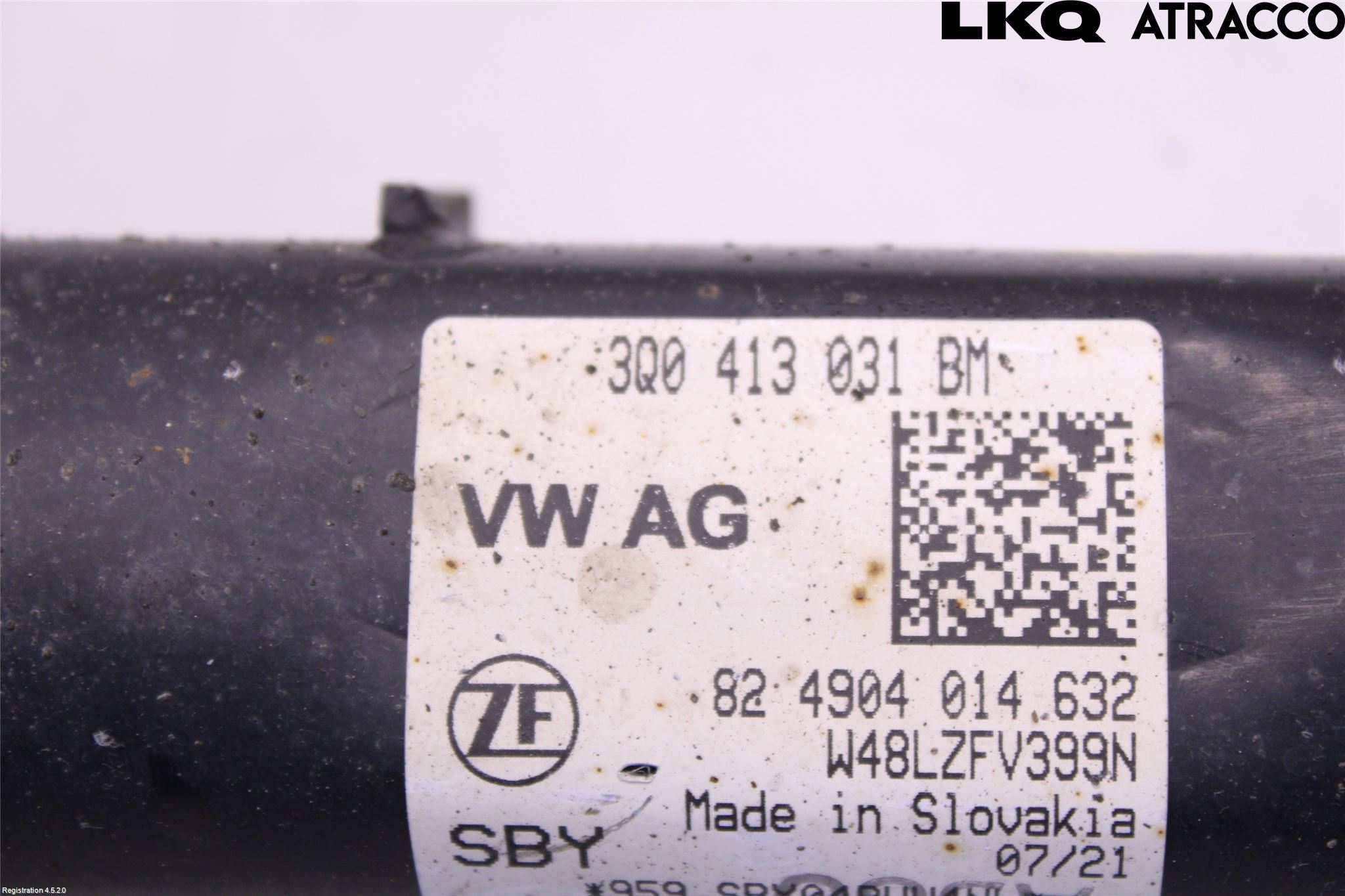 Volkswagen VW PASSAT 15-19 Fjærbein Foran Venstre