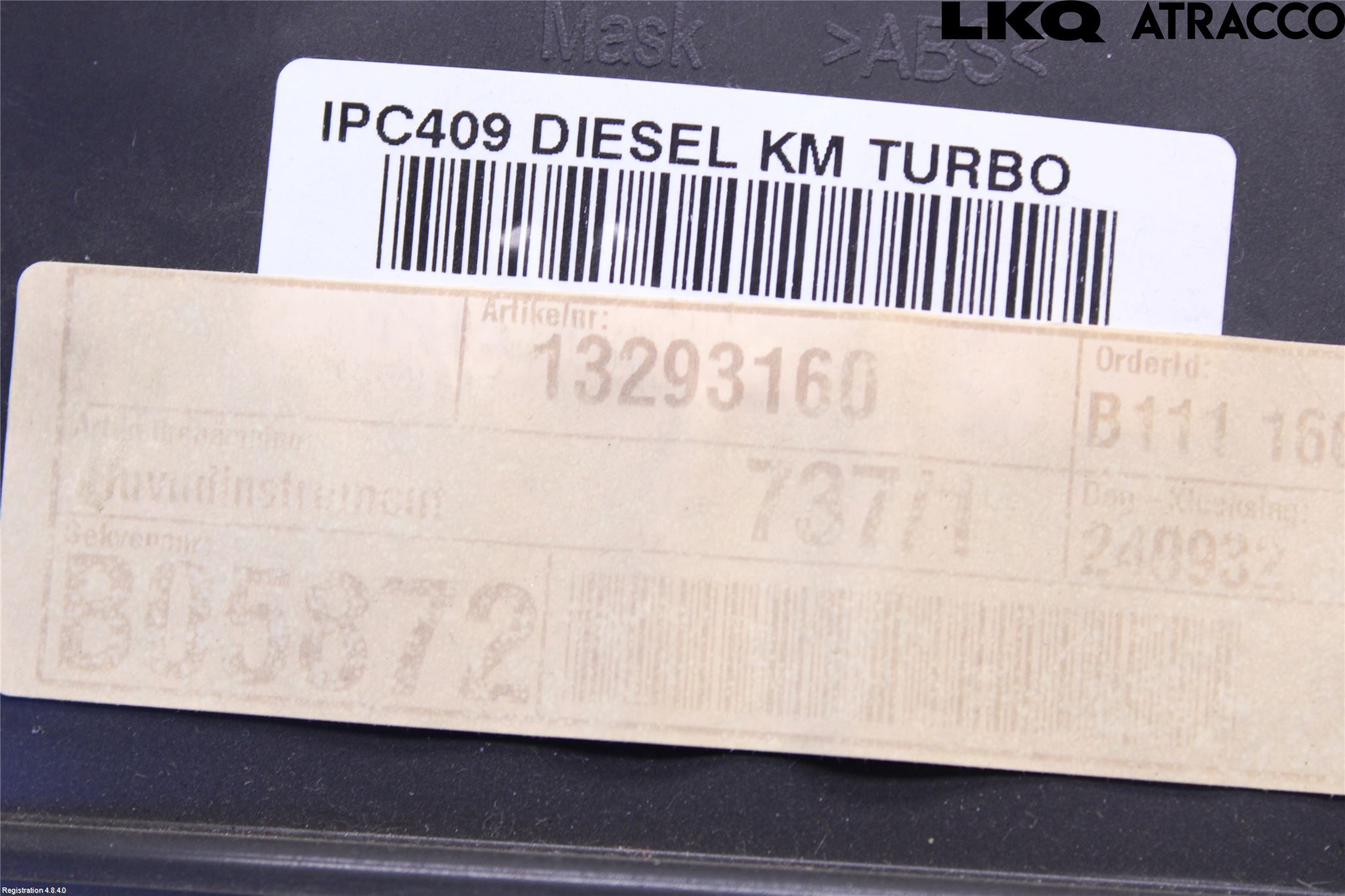Saab 9-3 VER2/VER3 08-15 Instr Kombinert