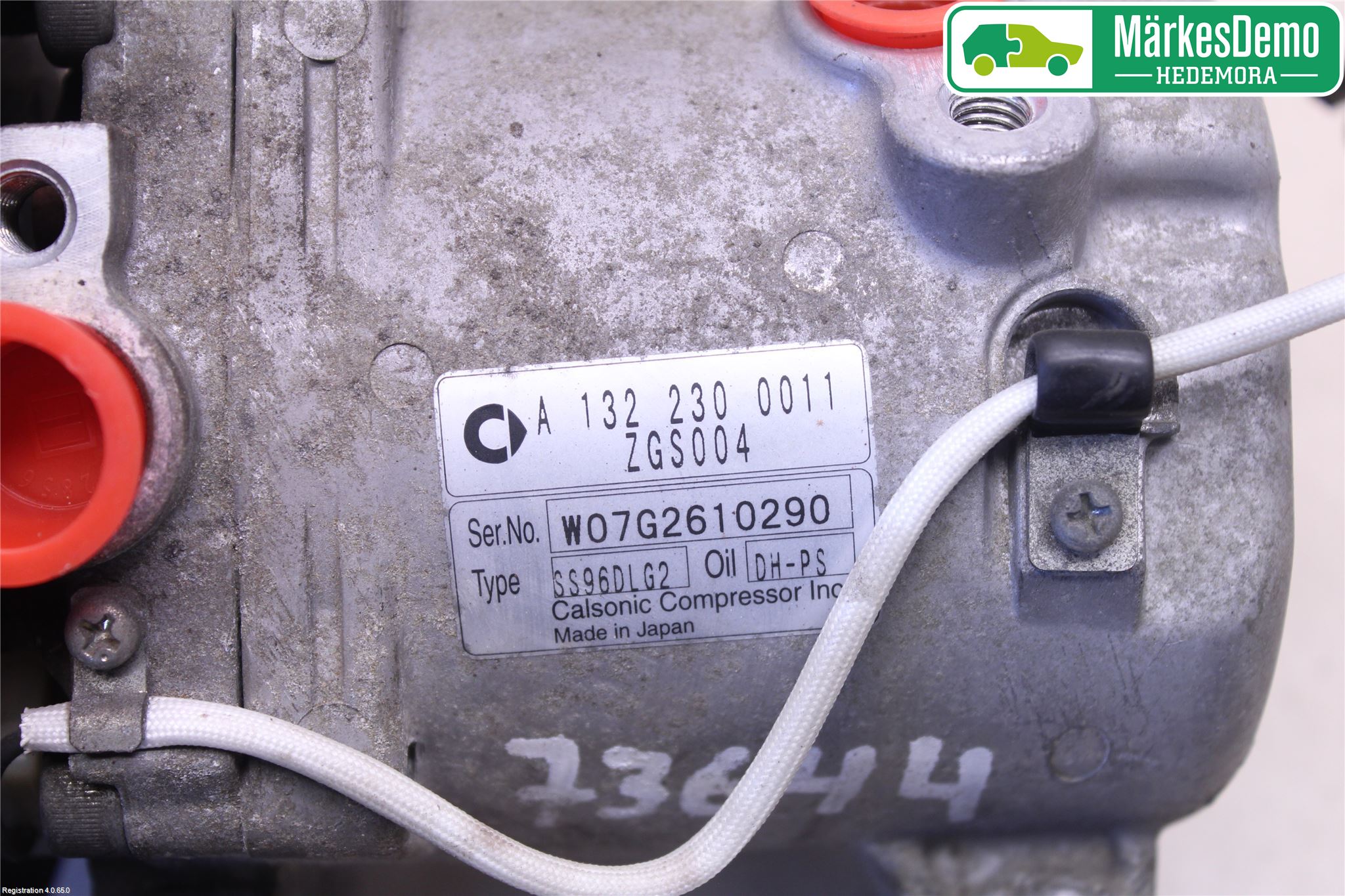 Smart FORTWO I 99-07 Varme Ac Kompressor