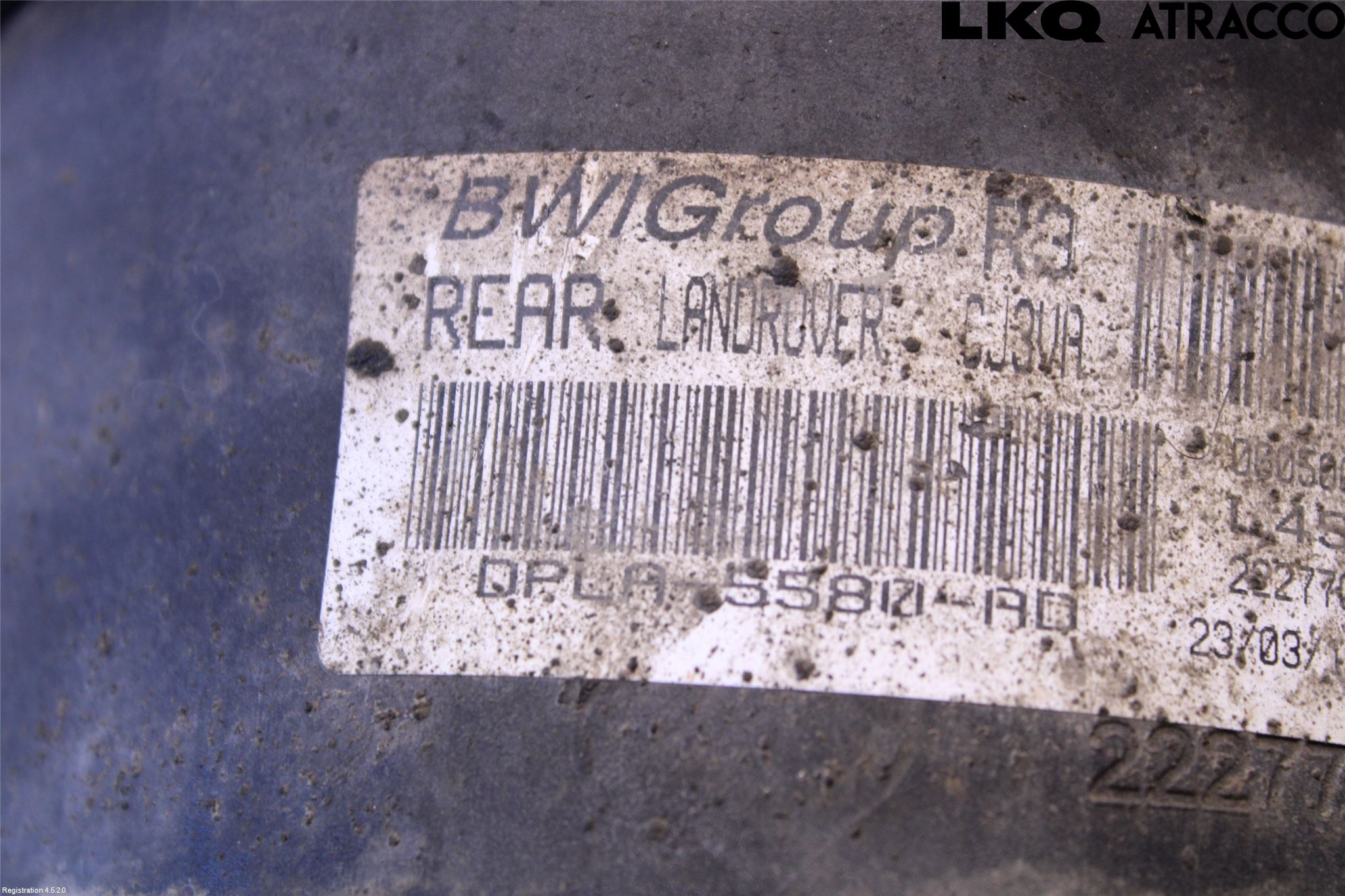 Landrover RANGE ROVER SPORT (L494) 14-22 Nivåreg Belg - Luftpute