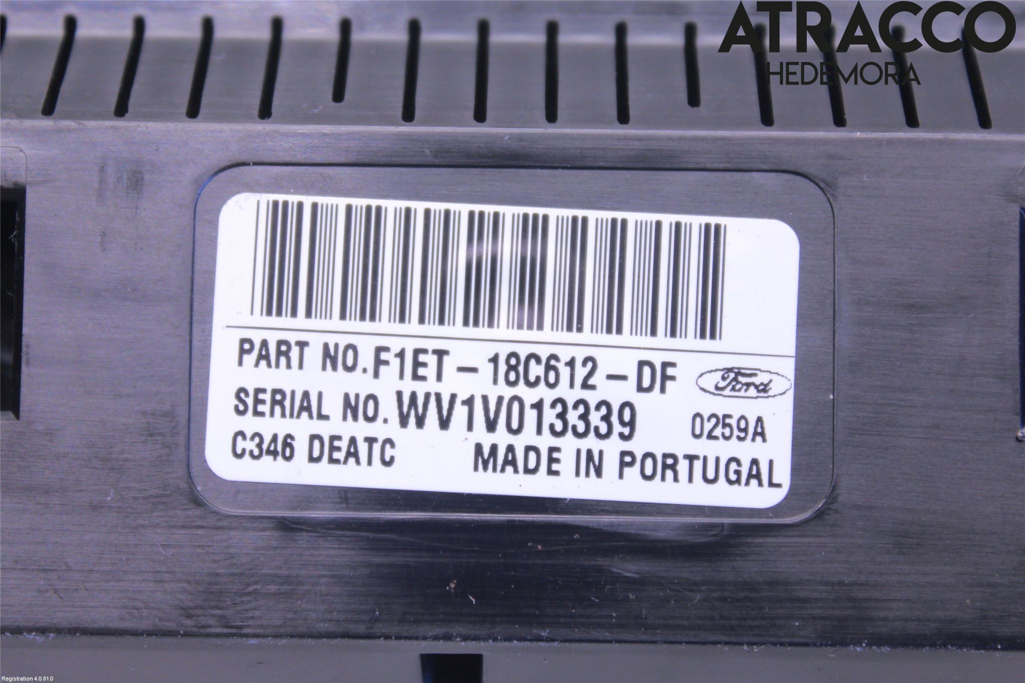 Ford C-MAX ll 15-19 Varme Ac Betjening-Display