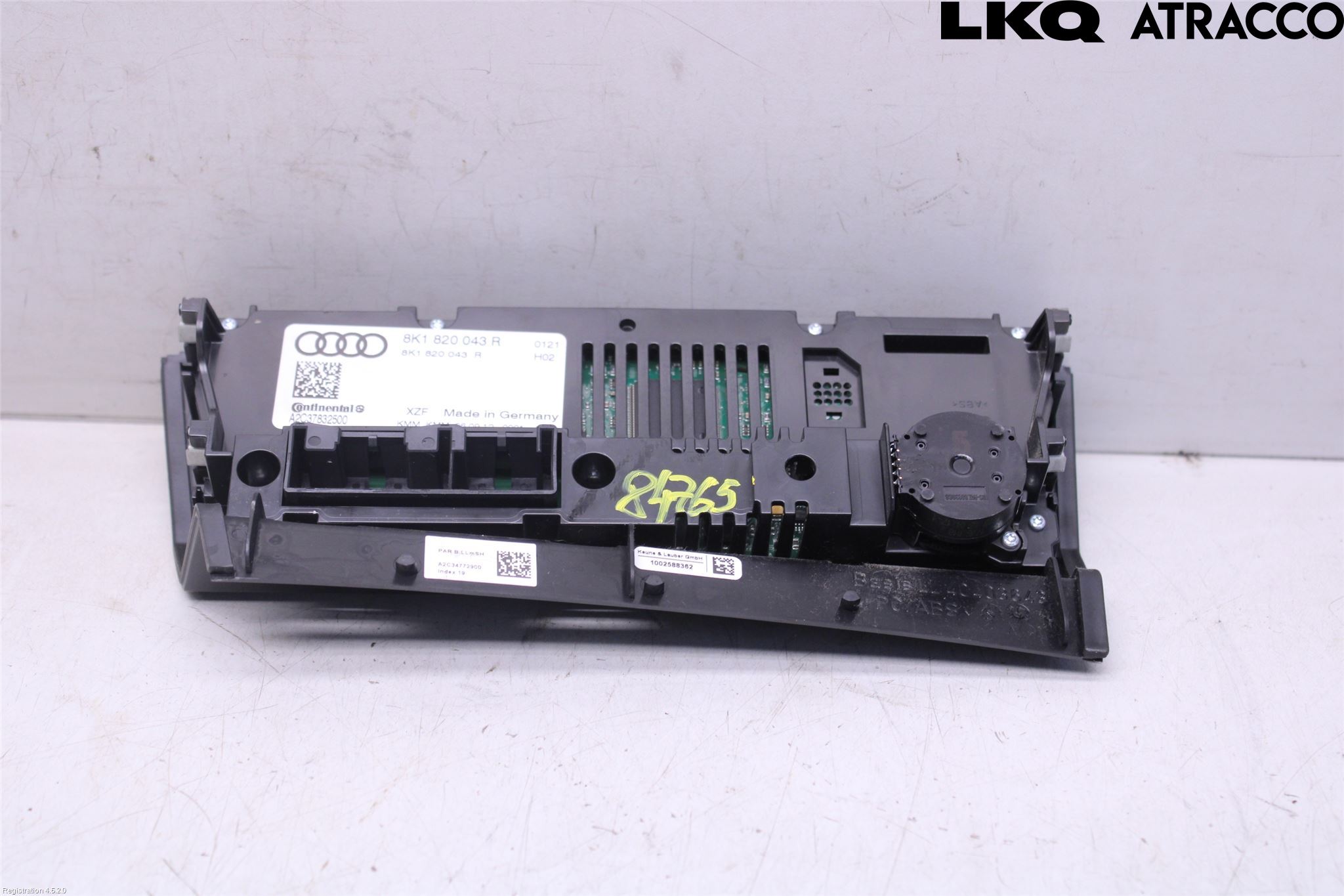 Audi A5 07-16 Varme Ac Betjening-Display